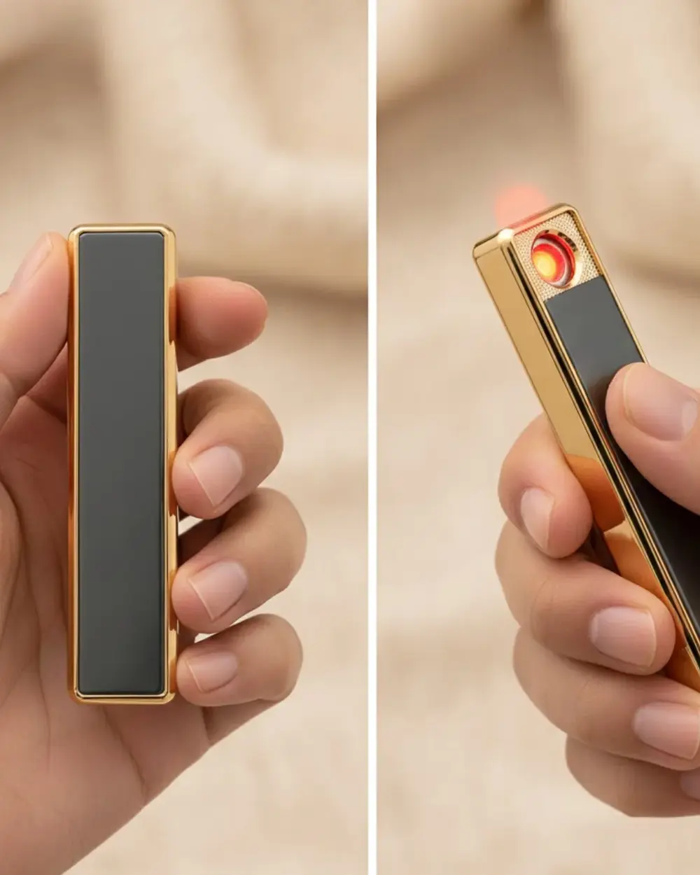 Kamp ve Dış Mekanlara Uygun Elektronik Çakmak – Güçlü Batarya, Çe