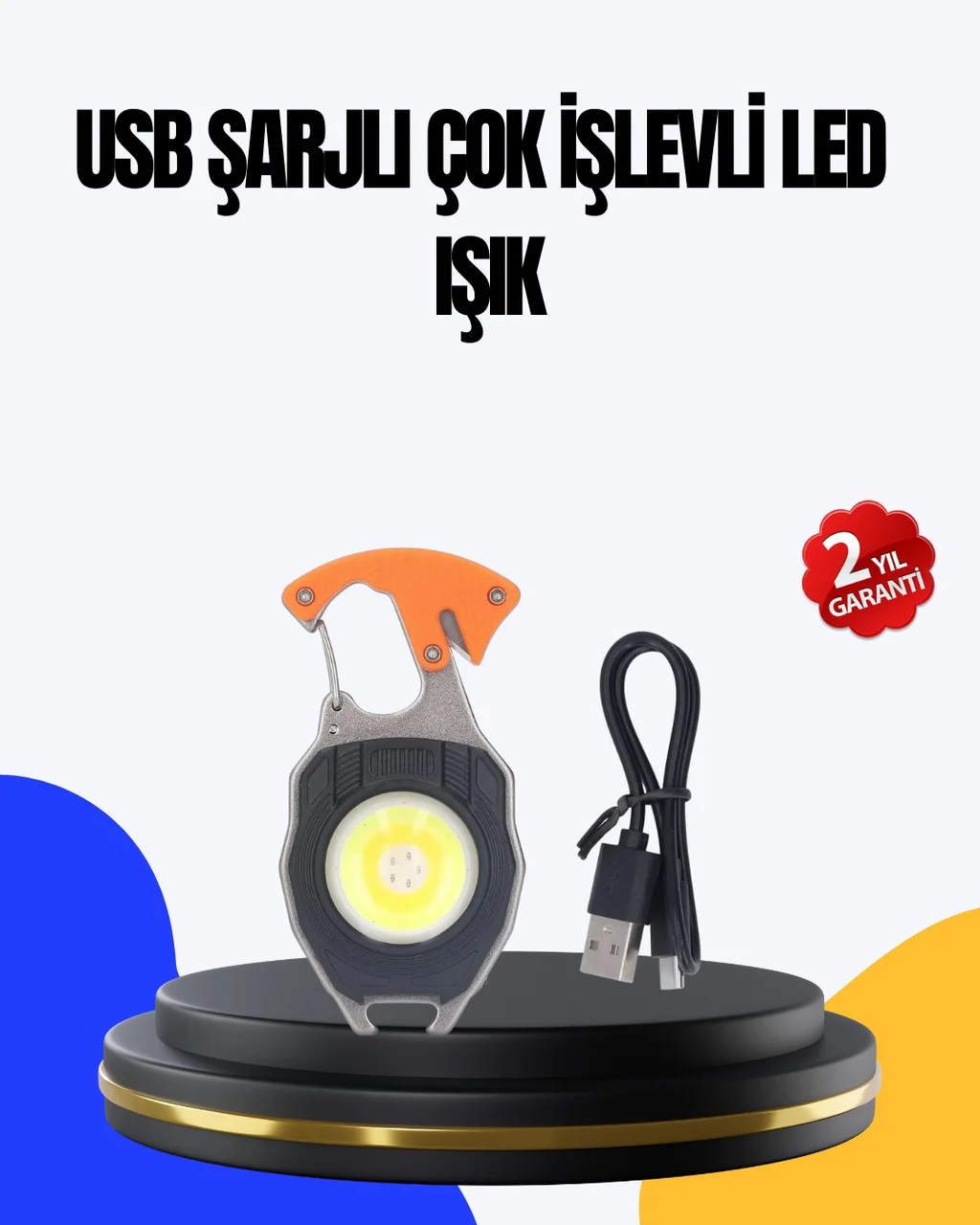 Kamp Ve Doğa Yürüyüşü İçin Çok Fonksiyonlu Fener - Lisinya Diğer