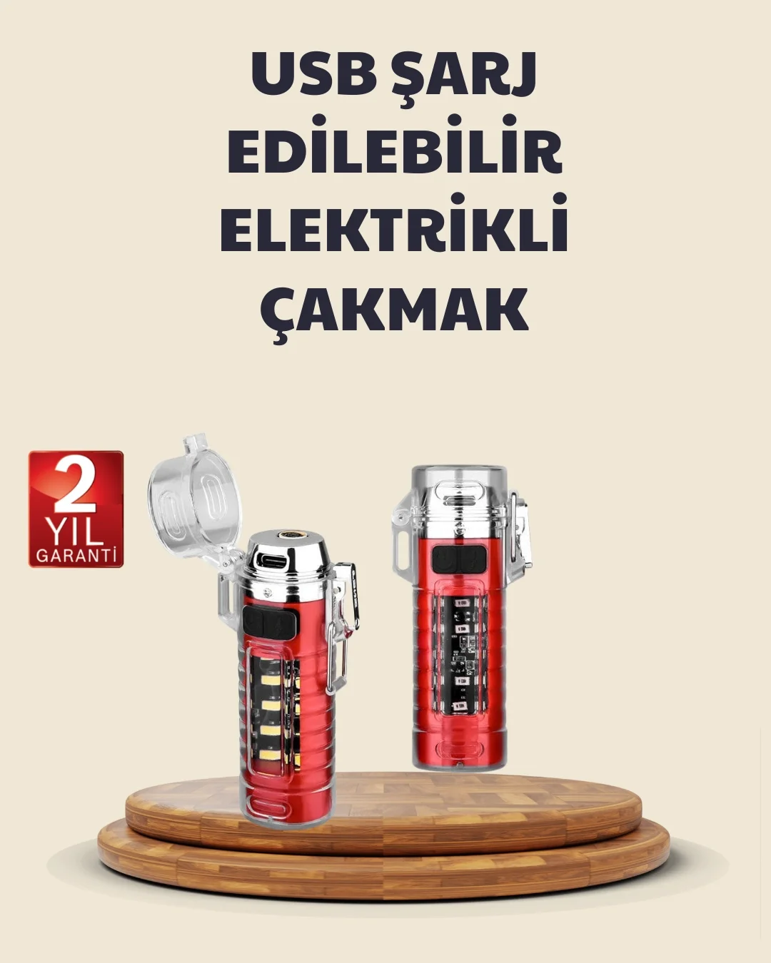 Kamp ve Outdoor İçin Çok Amaçlı Çakarlı Elektronik Çakmak Fiyatı, Yorumları ve Özellikleri