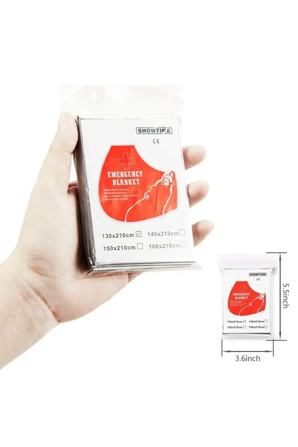 Kamp, Yürüyüş, Askeri Kullanım İçin Açık Hava Acil Durum Termal B