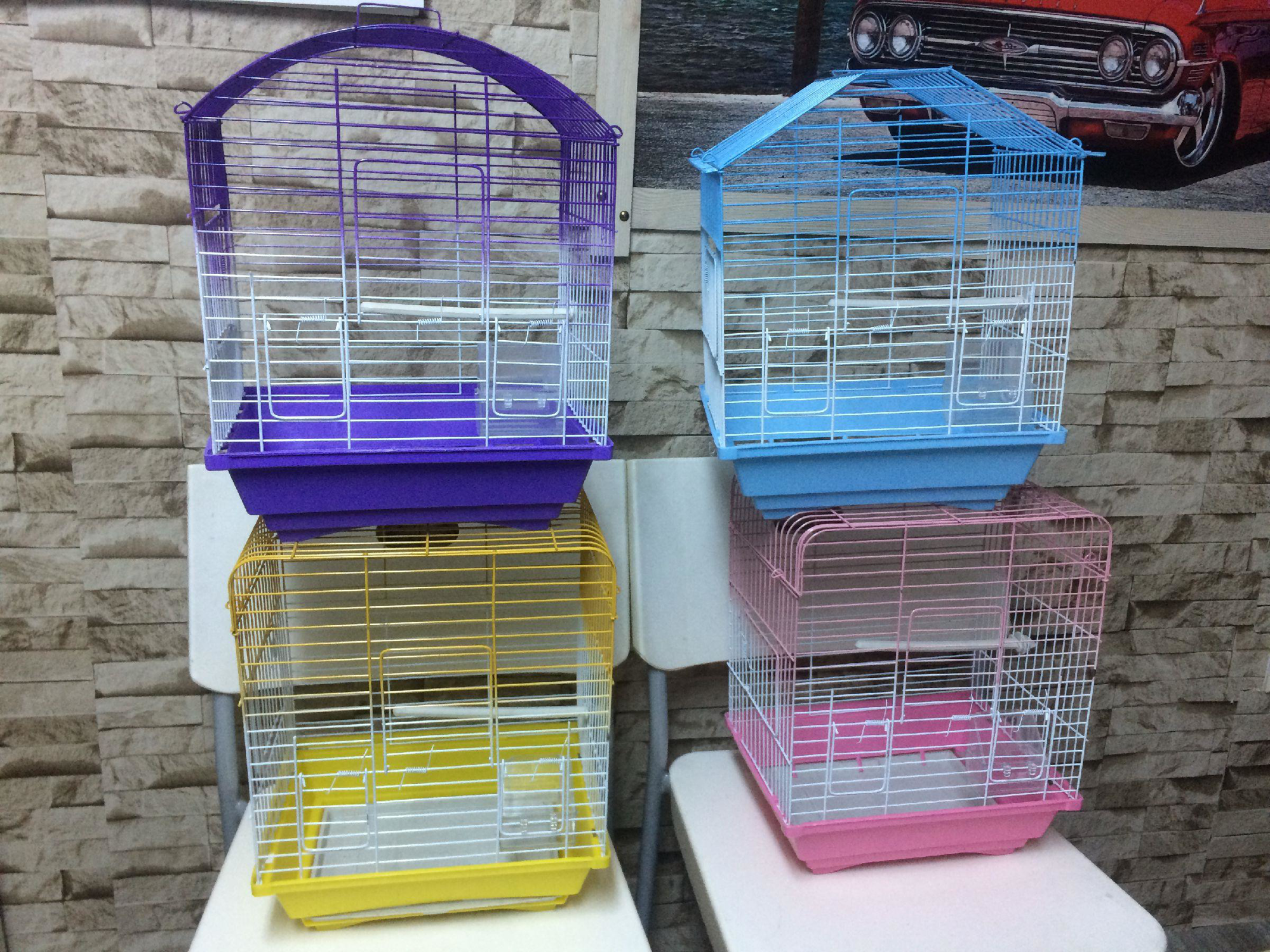 Ans Kampanya Çift Kapılı Kafes 22-30-37 Cm