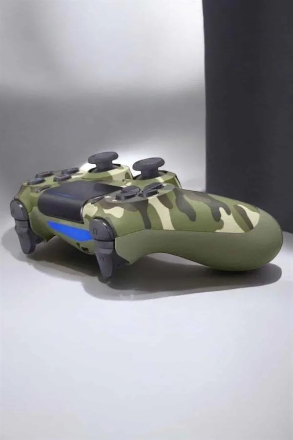 Kamuflaj Desenli PS4 Kablosuz Joystick - Ergonomik ve Hassas Kontroller