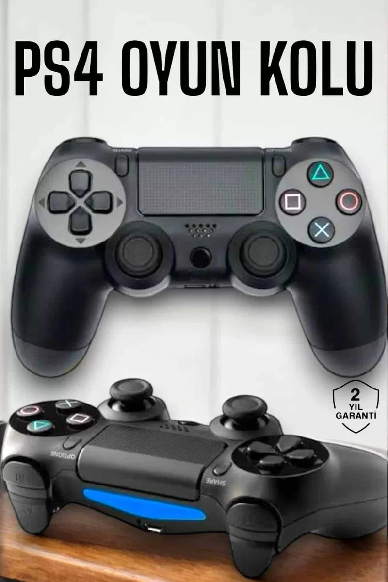 Kamuflaj Desenli PS4 Joystick Kolu - Kablosuz Ergonomik Tasarım ve Hassas Kontrol