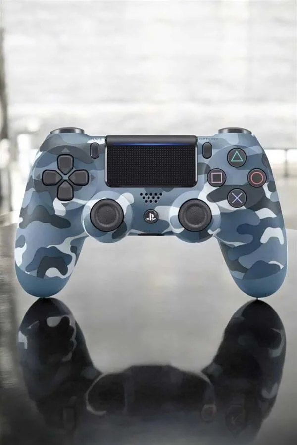 Kamuflaj Desenli PS4 Kablosuz Joystick - Ergonomik ve Hassas Kontroller