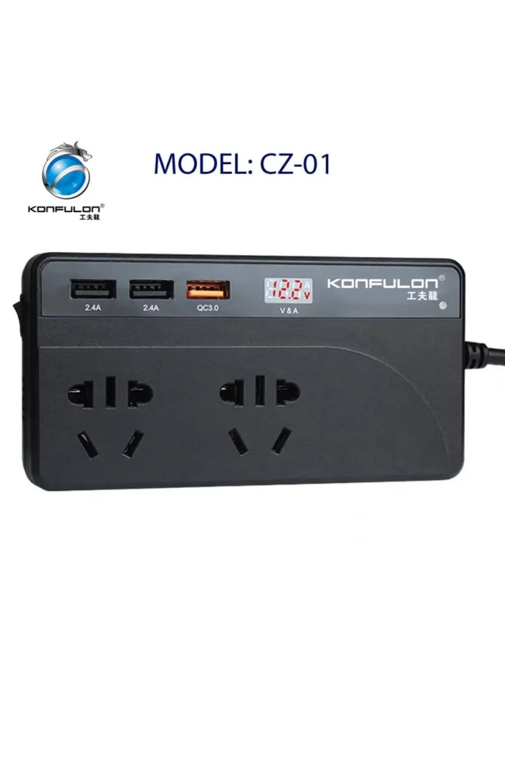 Kamyon TIR Otobüs Karavan Tipi 220 Volt Elektrik çevirici 200 Wat