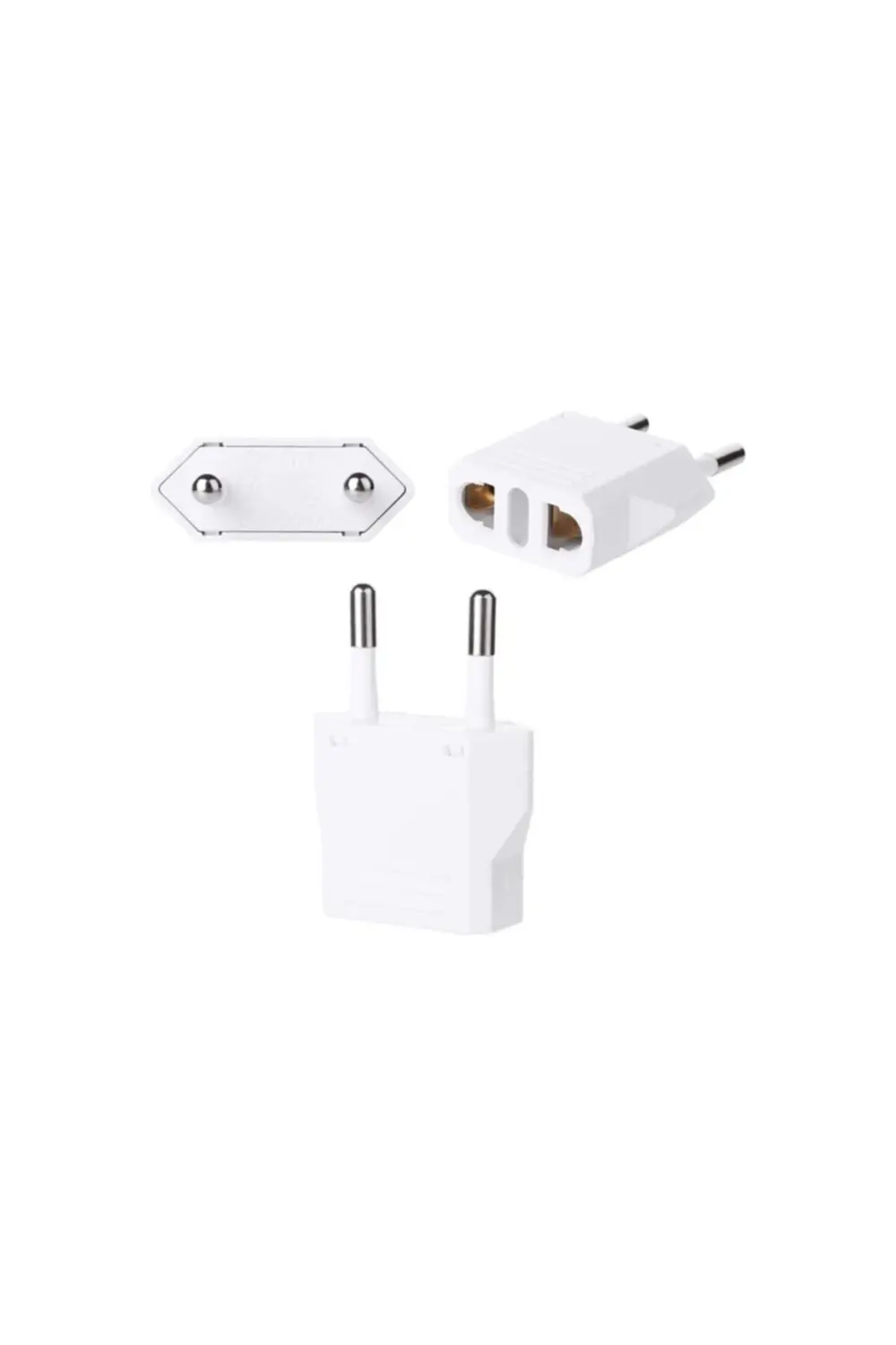 Kanada Amerikan Priz Çevirici Amerikan Fiş Çevirici Beyaz ABS