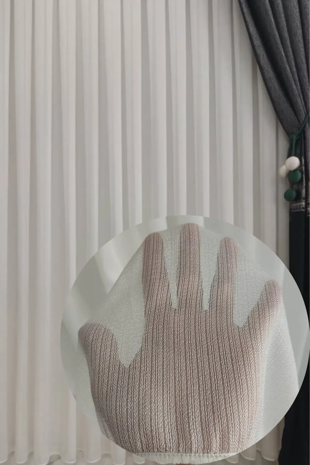 Kanada Bambu Tül Perde (1/3 Sık Pile)