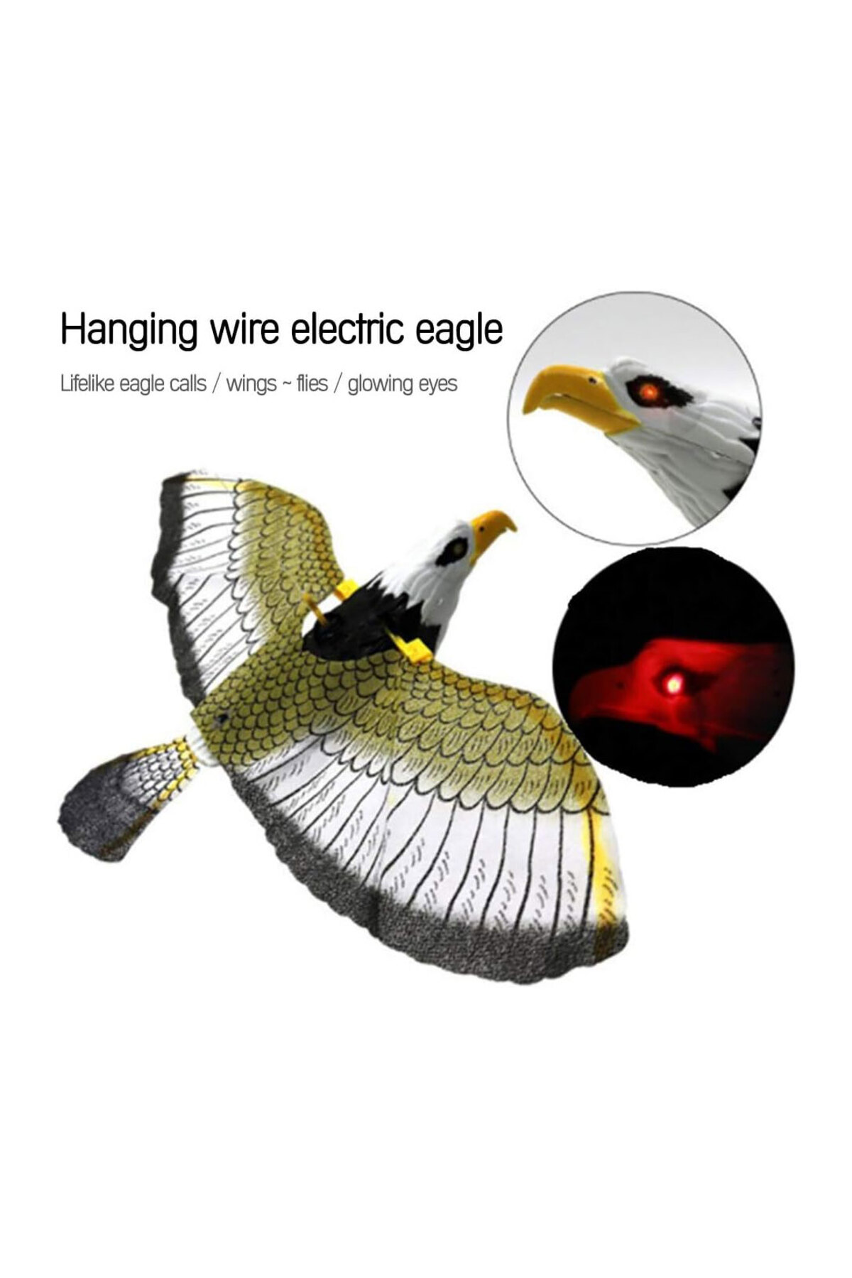 Oyuncak Store Kanat Çırpan Asılabilen Hareket Eden Kartal