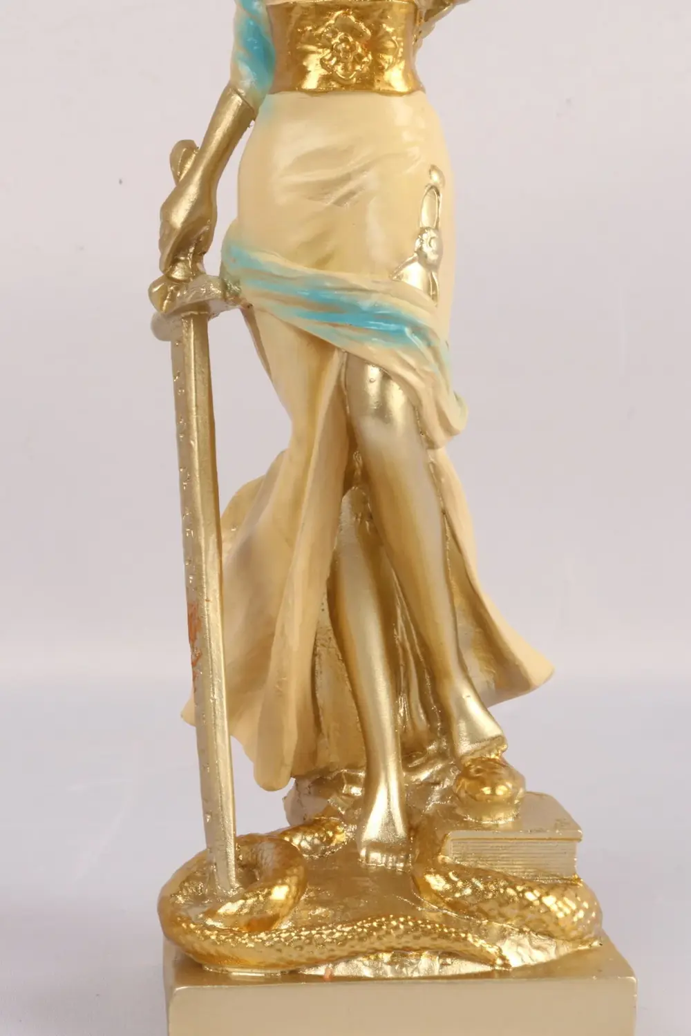 Kanatlı Adalet Tanrıçası Themis Biblo 24 cm | Hukuk Bürosu Ev Ofi