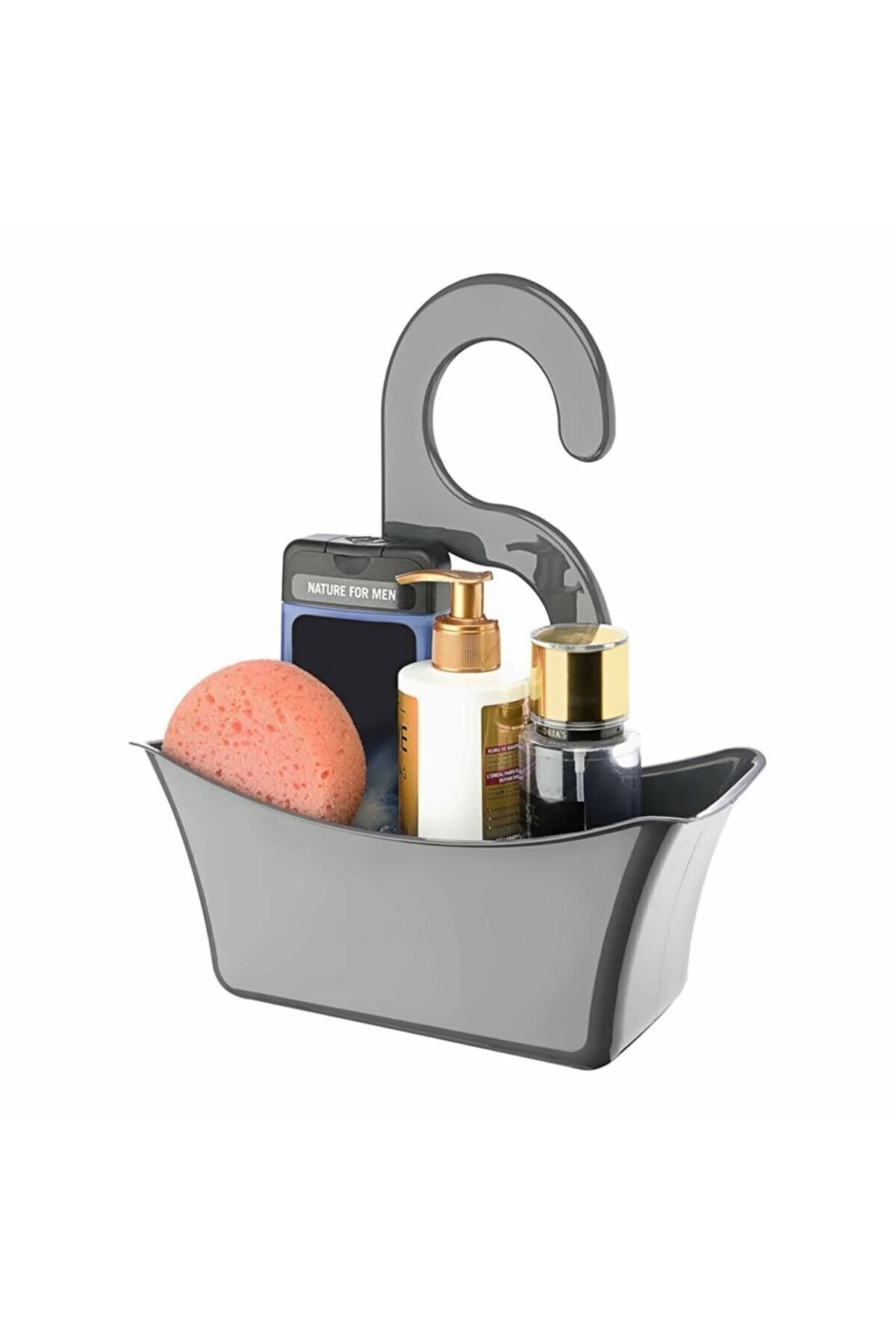 Kancalı Çok Amaçlı Banyo Sepeti 2 Li Tp-583 Duş Sepeti Banyo Sepe
