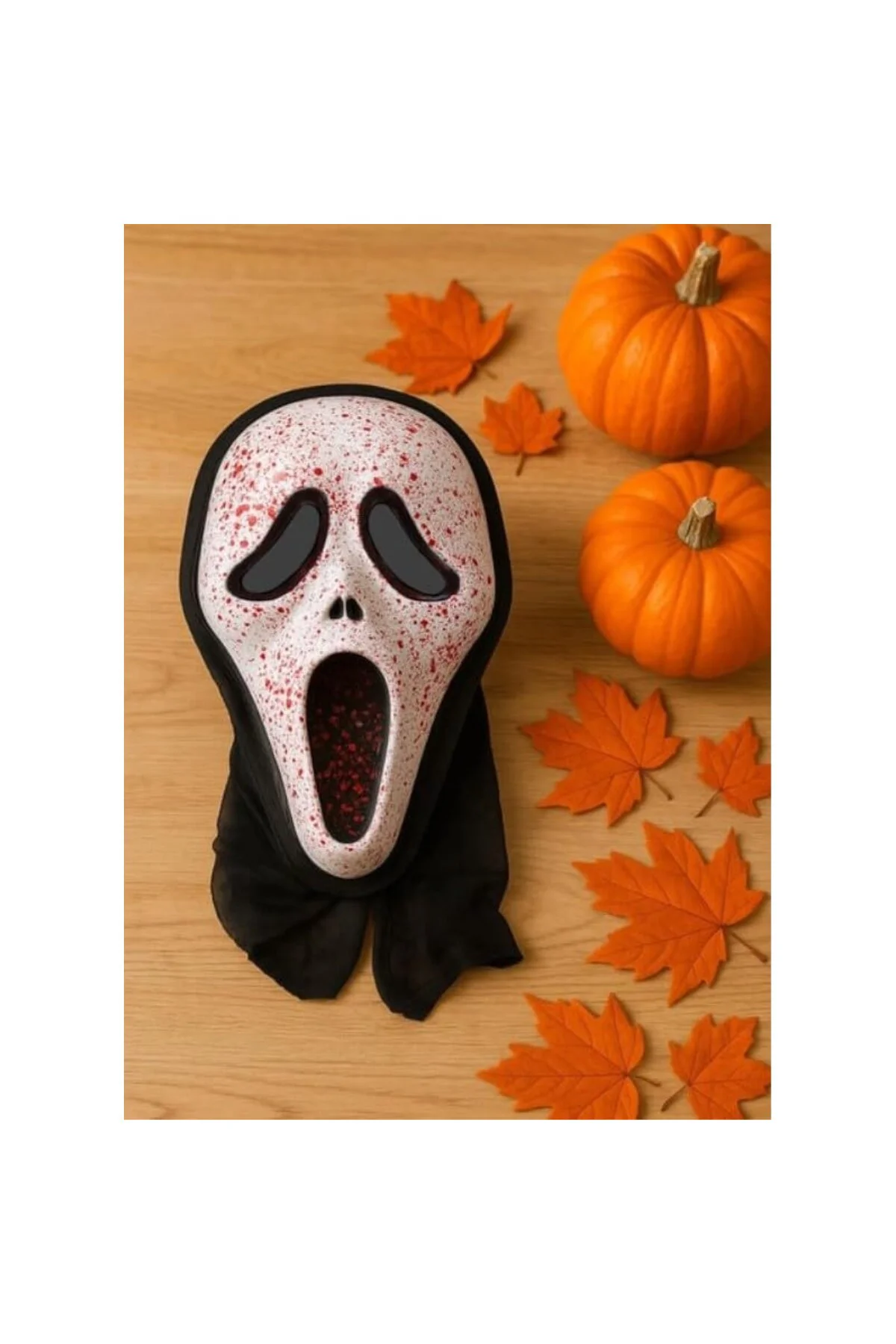 KANLI ÇIĞLIK MASKESİ SCREAM MASK HALLOWEEN CADILAR BAYRAMI MASKESİ