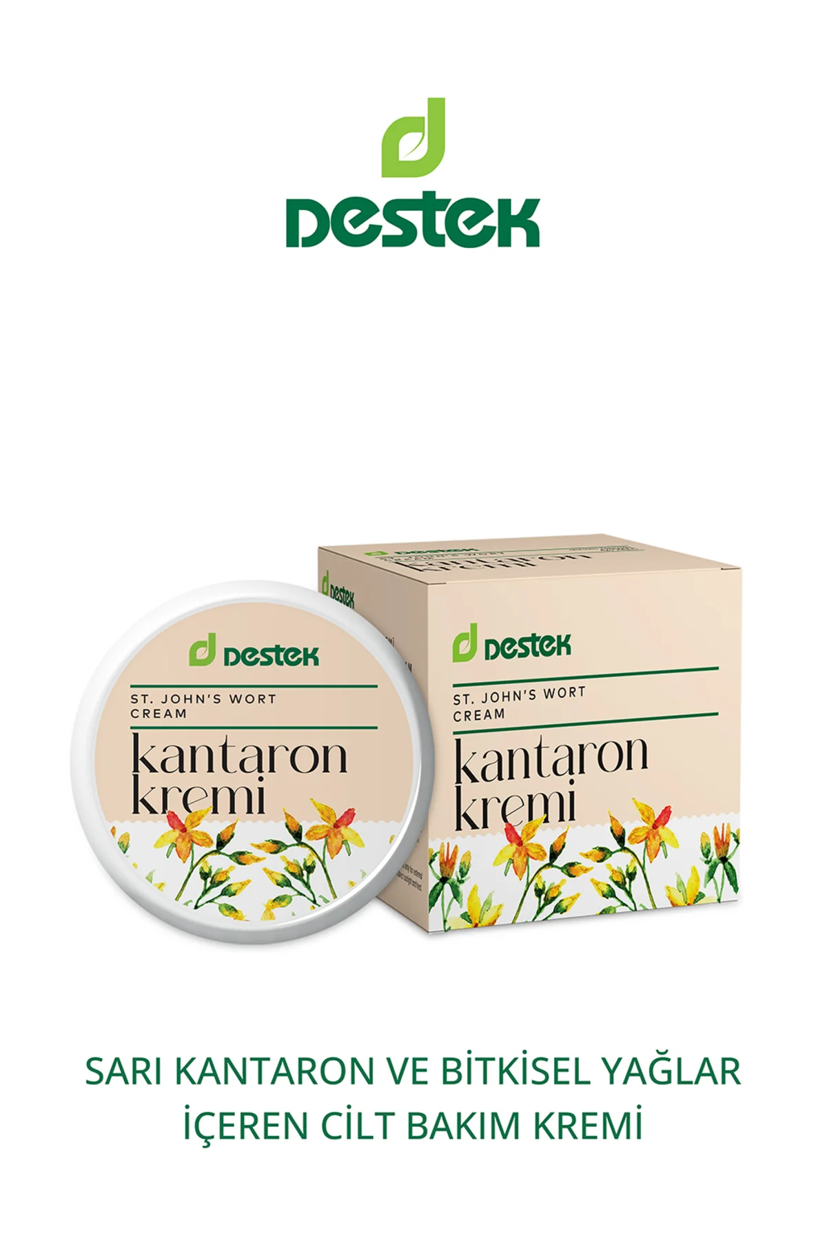 Kantaron Cilt Bakım Kremi 45 gr