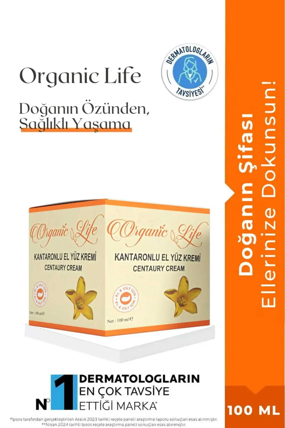 Kantaron Kremi 100 ML Centaury Cream