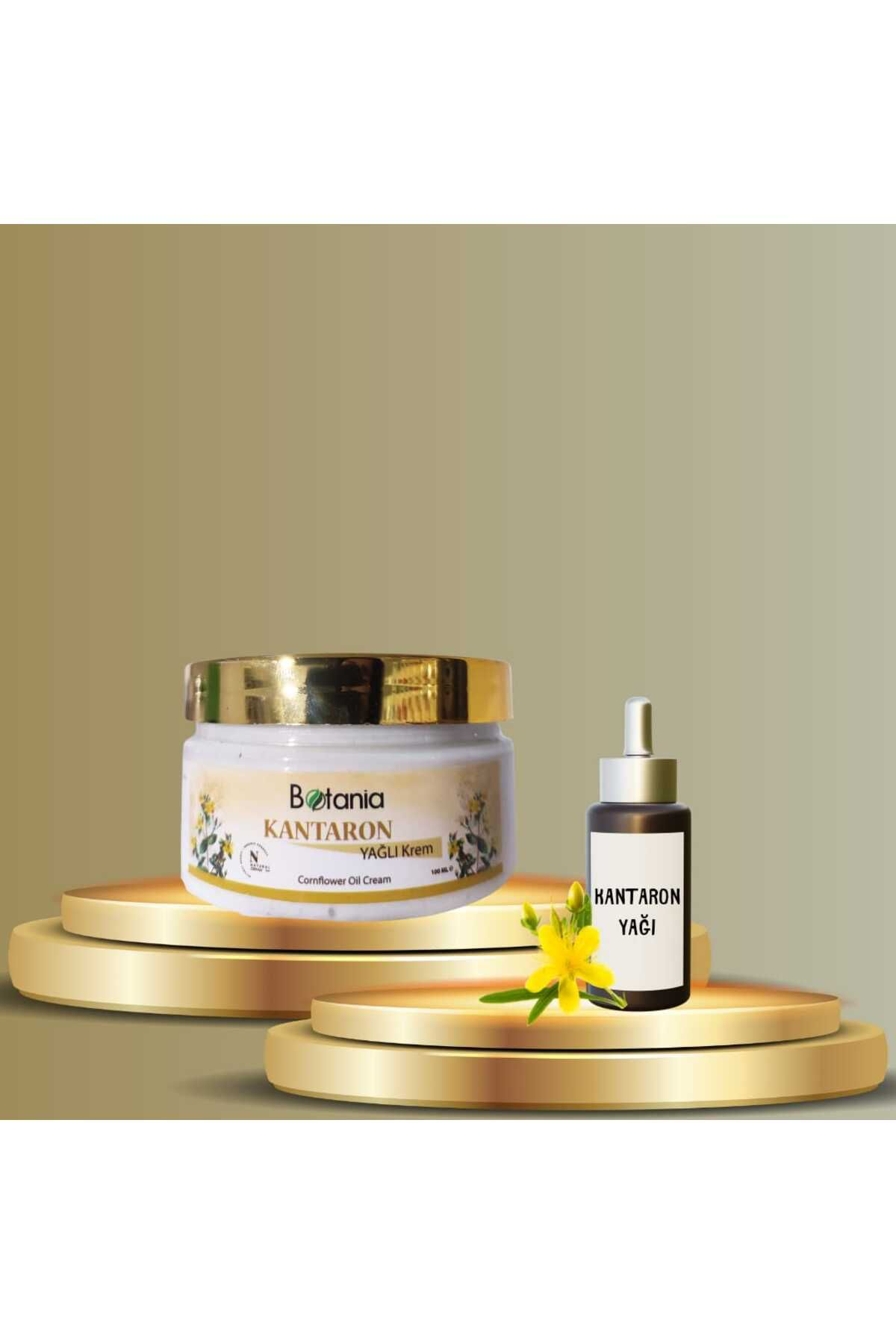 Kantaron Yağı 20 ml ve Kantaron Kremi 100 mi