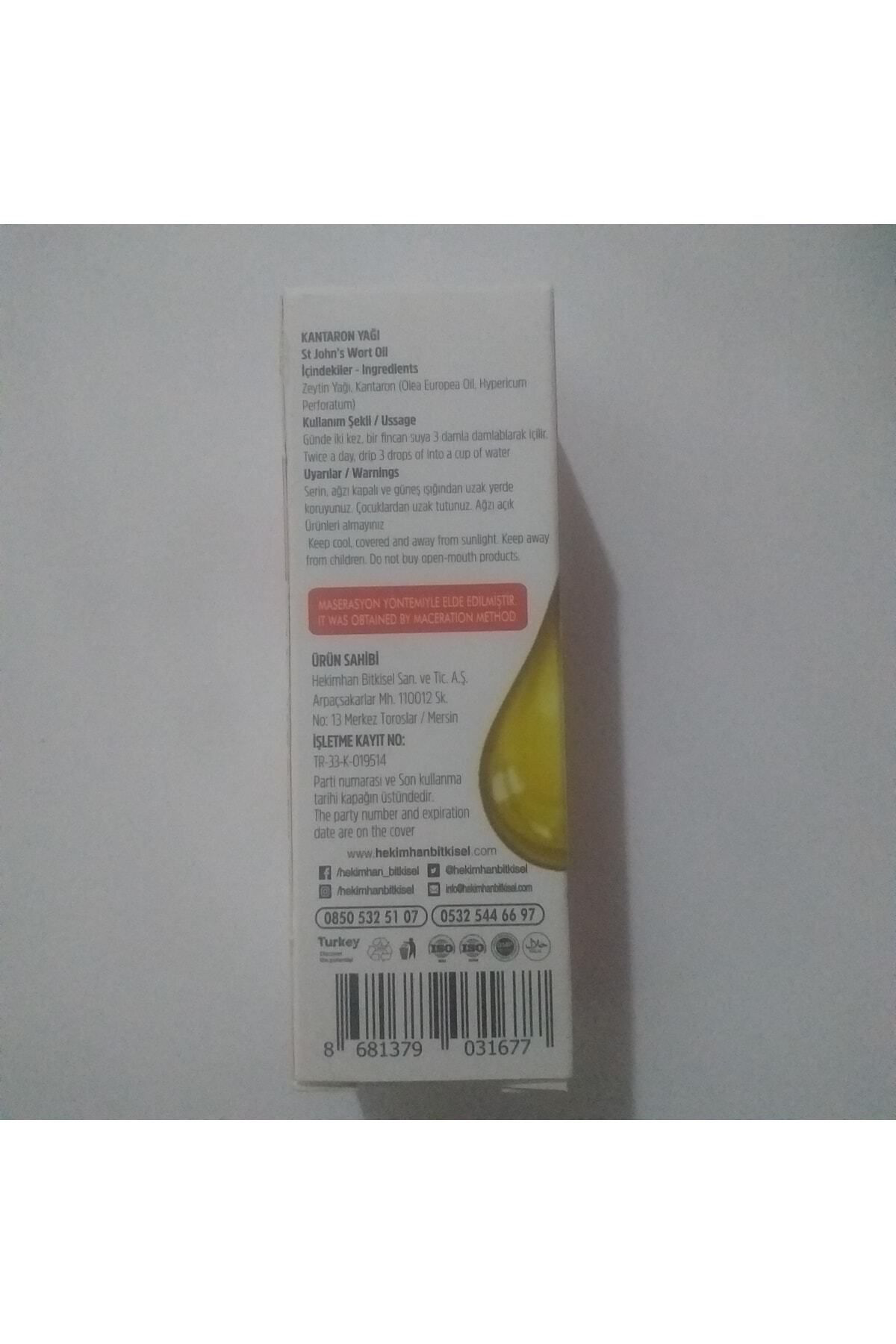 Kantaron Yağı 50 ml