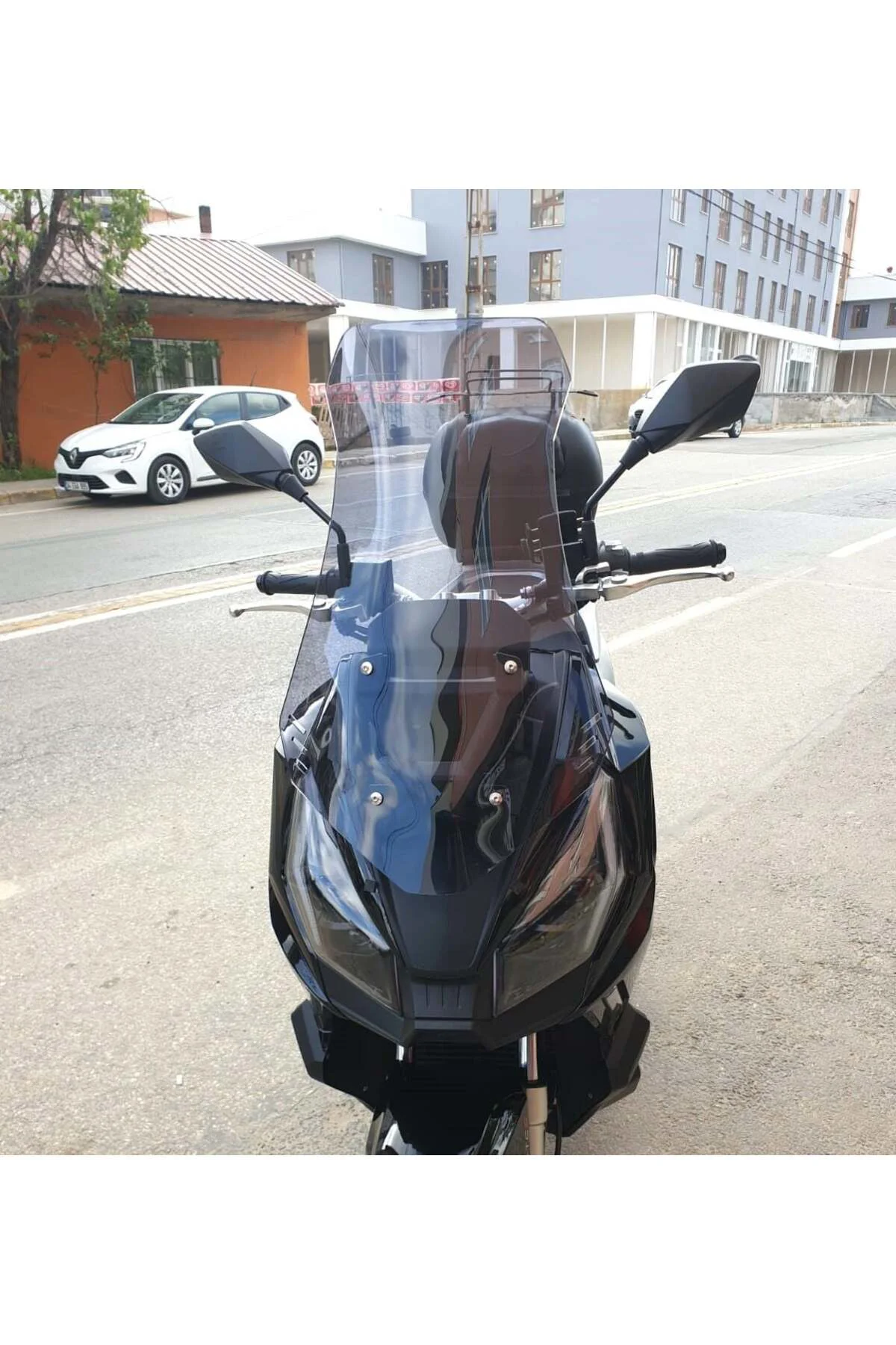 Kanuni Seha 125 Ön Cam 2022-2026 Model 75cm Füme Renkli 4mm UZUN