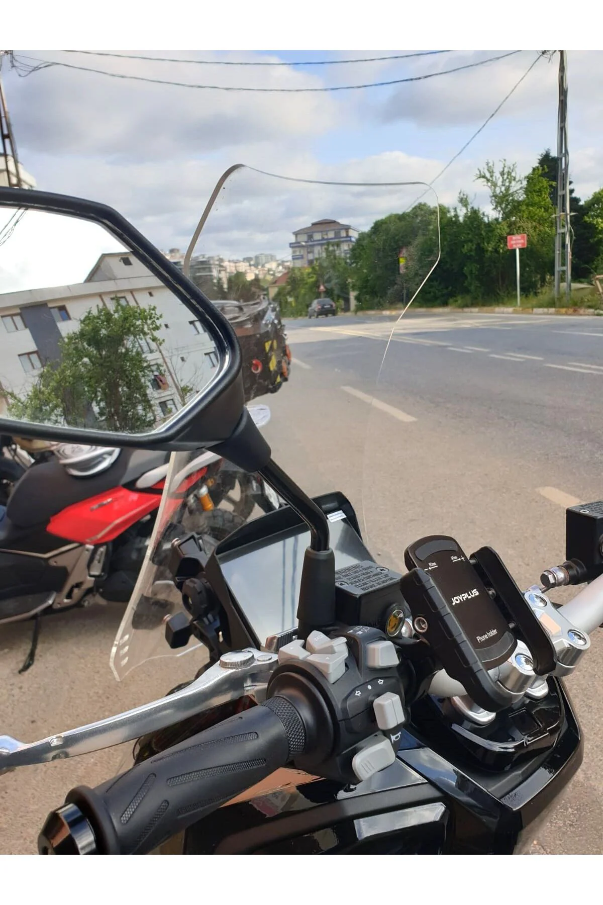 Kanuni Seha 125 Ön Cam 2022-2026 Model 65cm Şeffaf Renkli 4mm ORTA BOYLU