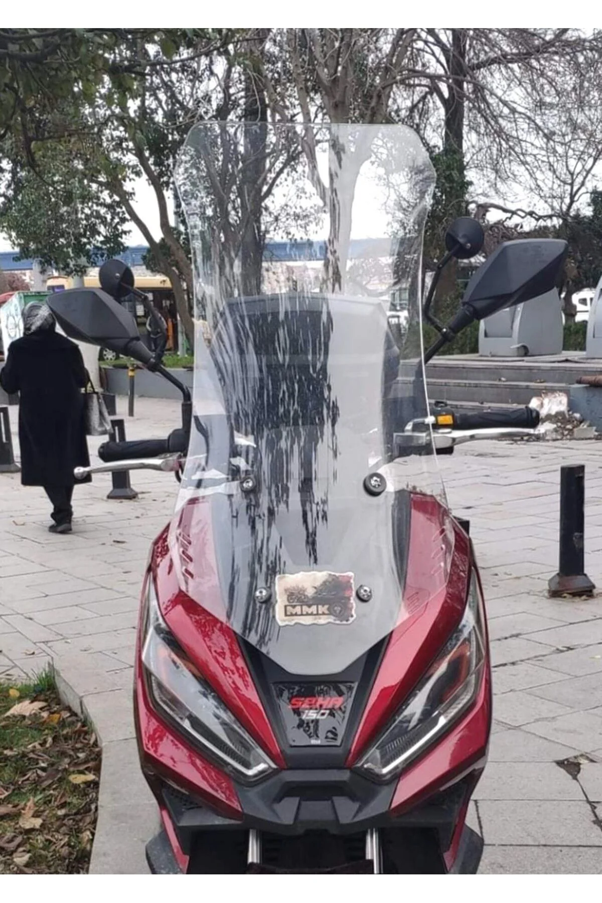 Kanuni Seha 125 Ön Cam 2022-2026 Model 75cm Şeffaf Renkli 4mm UZUN