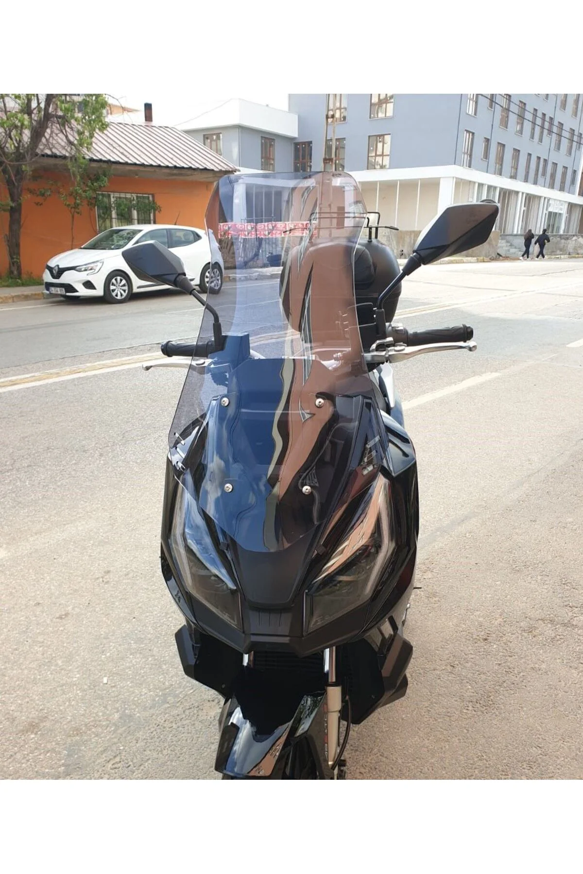Kanuni Seha 125 Ön Cam 2022-2026 Model 75cm Füme Renkli 4mm UZUN