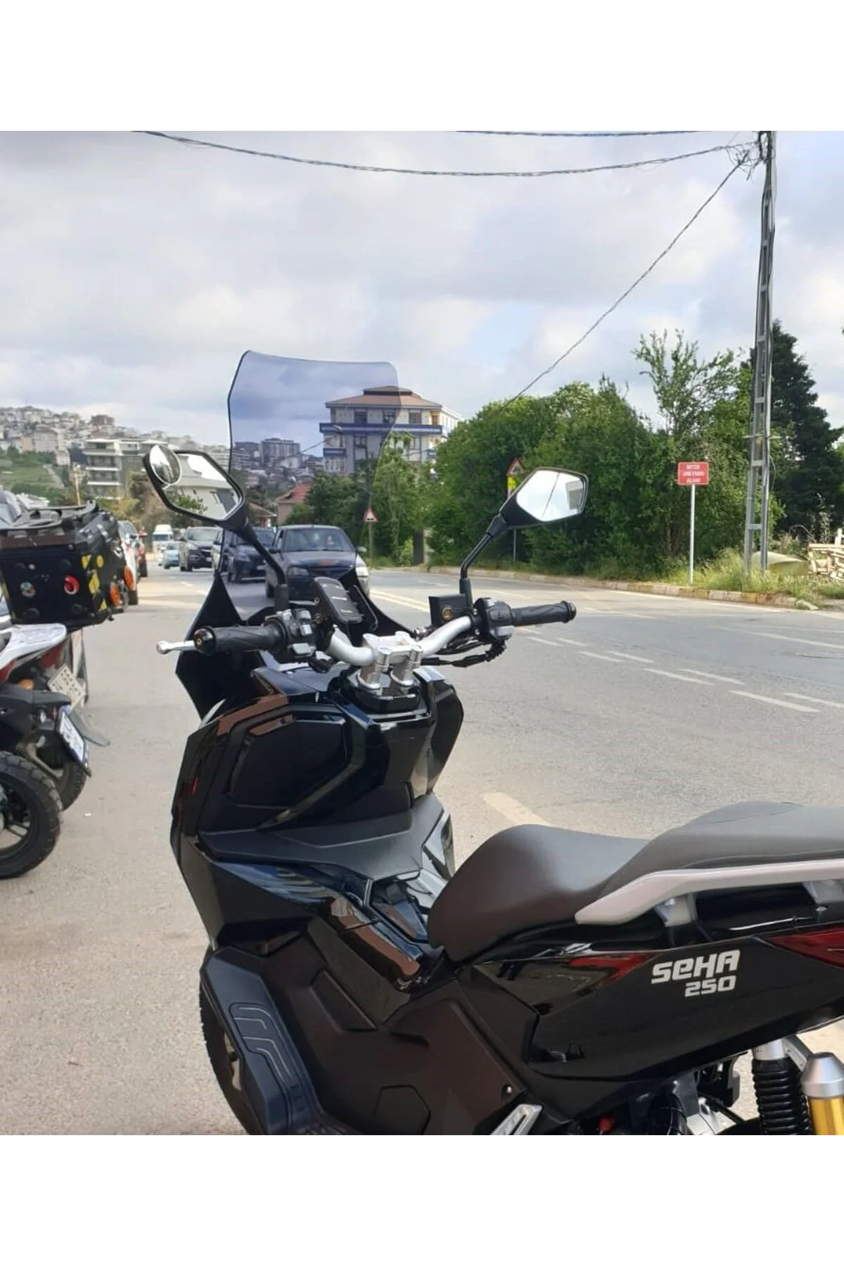 Kanuni Seha 250 Ön Cam 2022-2026 Model 78cm Füme Renkli 4mm UZUN