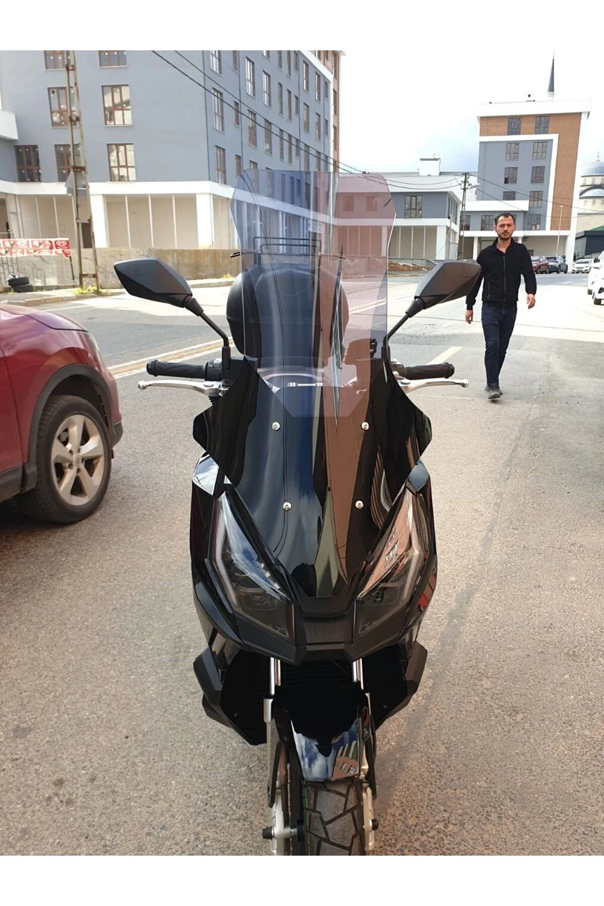 Kanuni Seha 250 Ön Cam 2022-2026 Model 78cm Füme Renkli 4mm UZUN