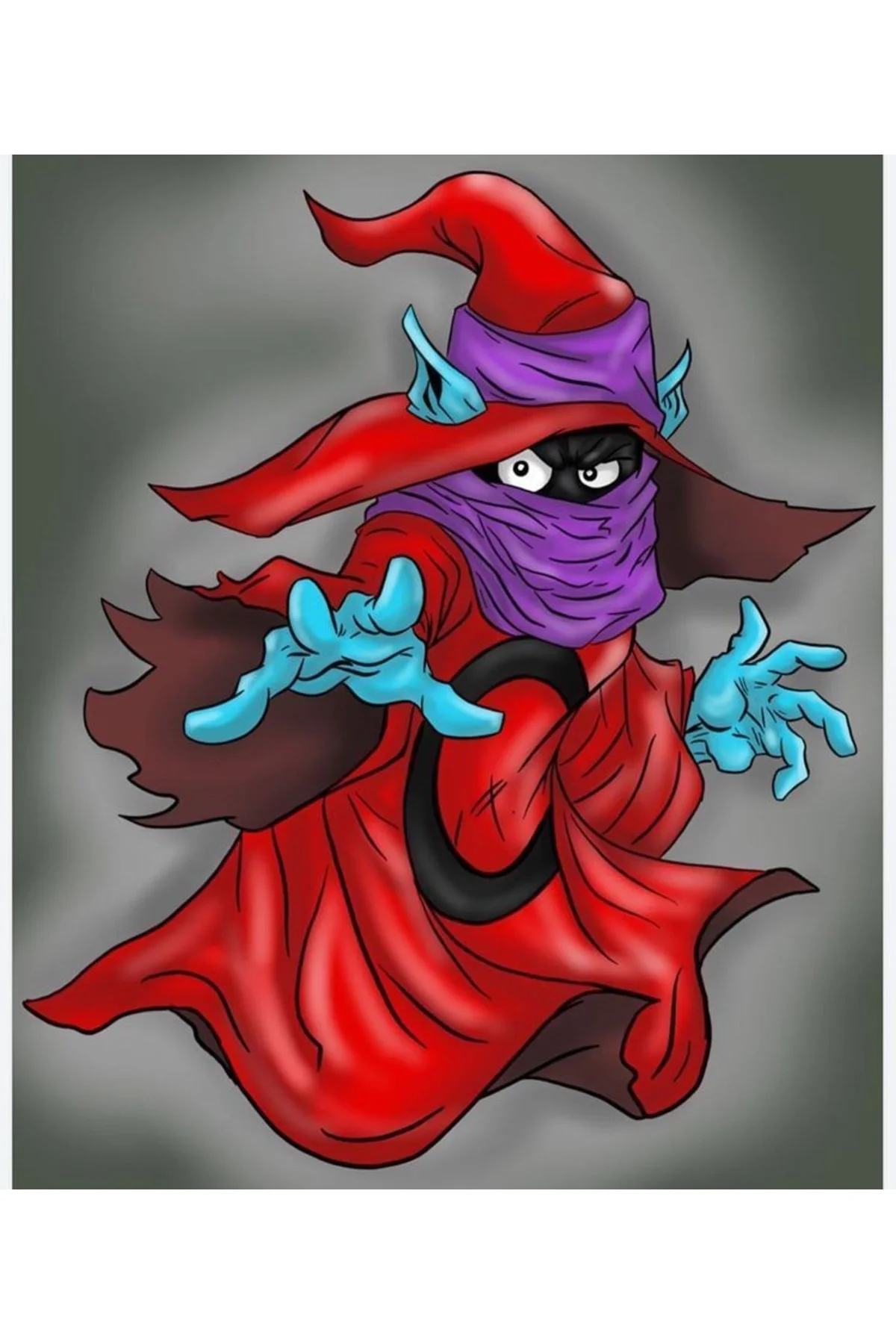 Kanvas Büyücü Sayılarla Boyama Seti Kasnaklı 90 x 110