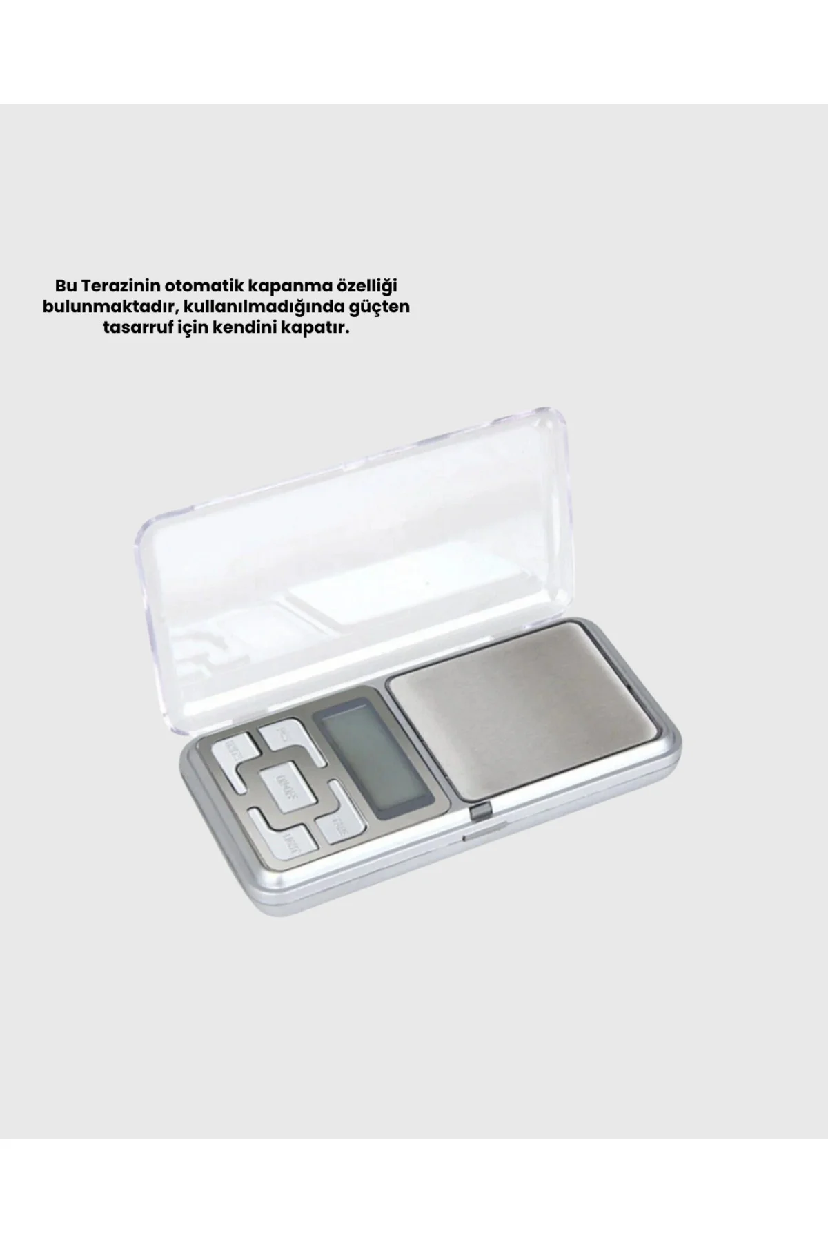 Kapaklı Dijital Cep Terazisi Hassasiyet 300 Gr