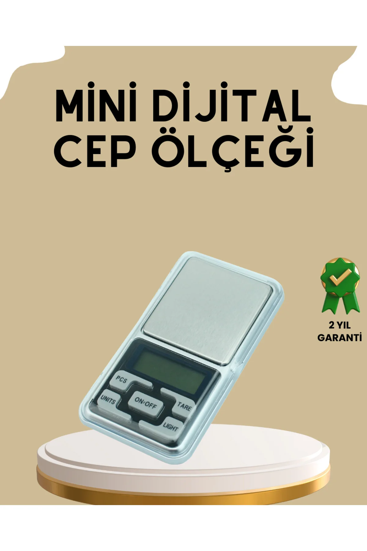 Kapaklı Dijital Cep Terazisi Hassasiyet 300 Gr