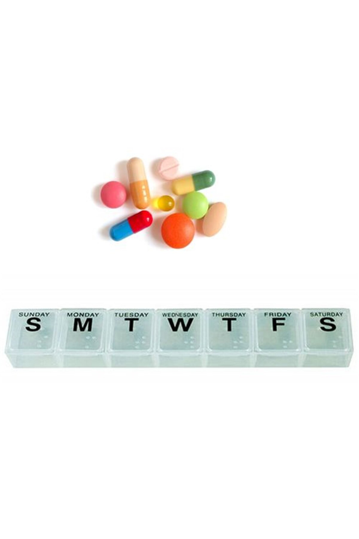 Depposite Kapakli Haftalik İlaç Kutusu 3 Adet