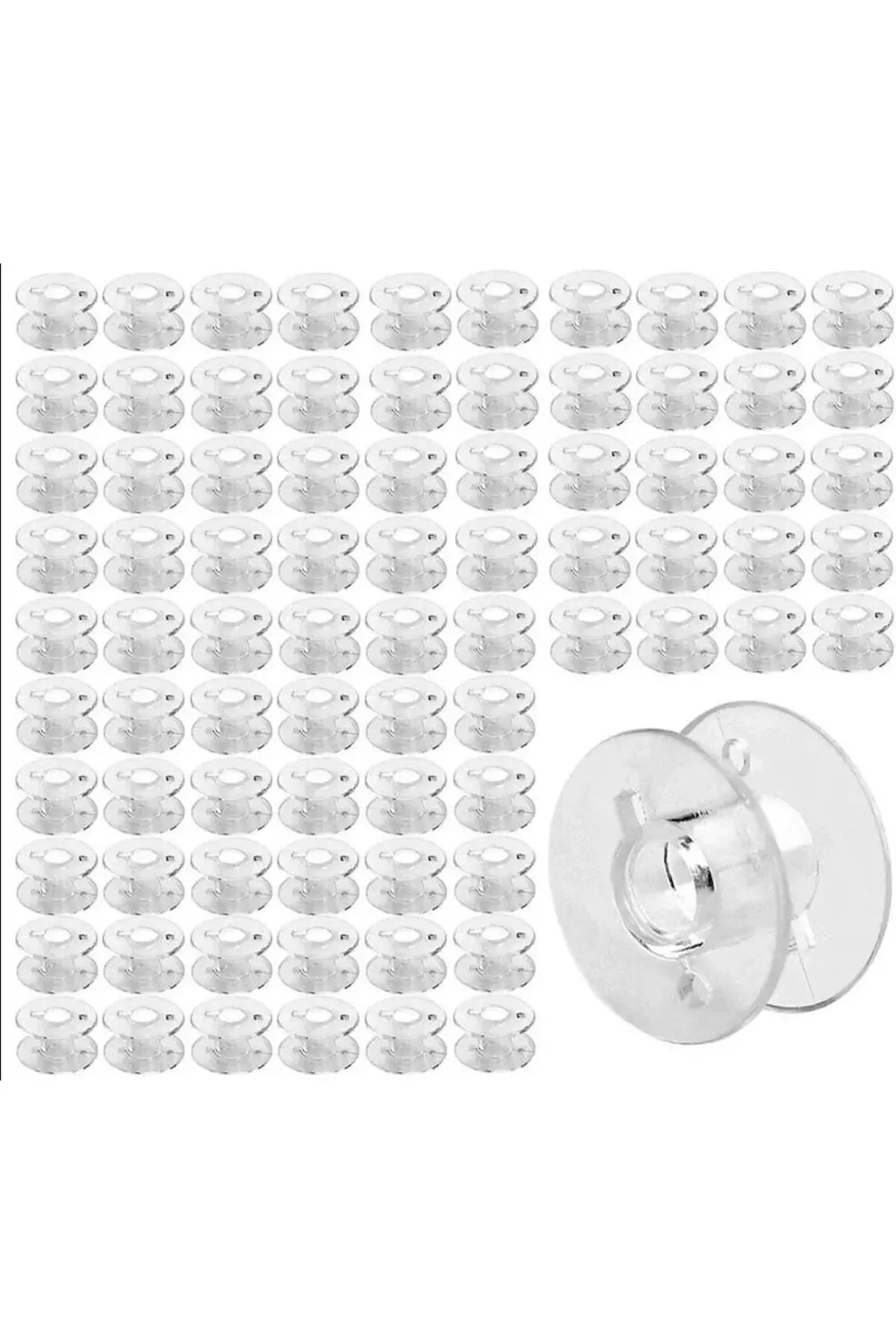 Tuhafiyecimiz Kapaklı Masura Kutusu İçinde 25 Adet Ev Tipi Makineler İçin Plast