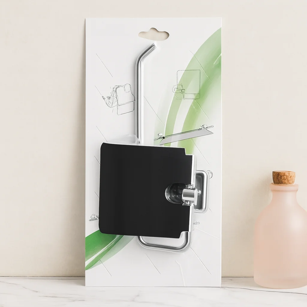 Kapaklı Metal Banyo Kağıt Havluluk (Yapışkanlı Montaj) Fiyatı, Yorumları ve Özellikleri