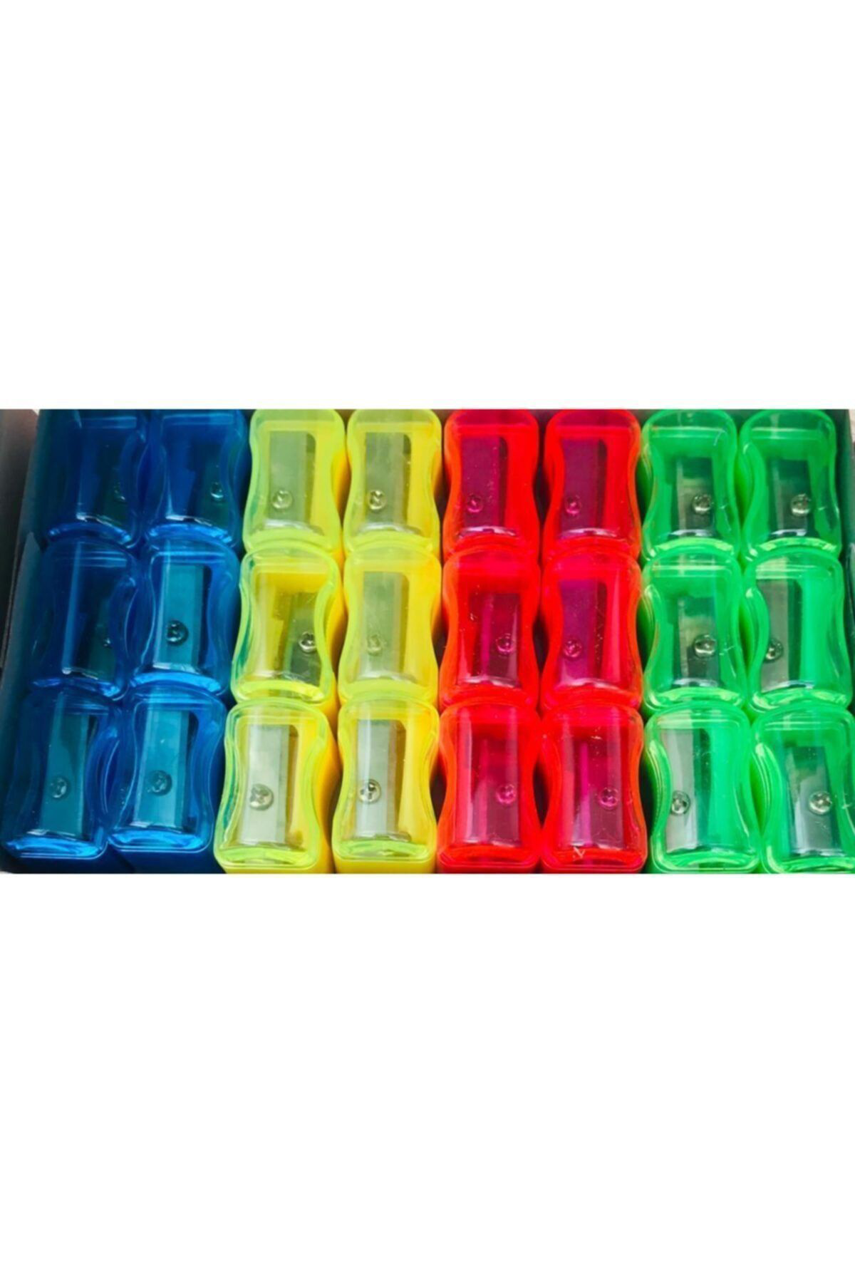 Linea Kapakli Plastik Kalemtiraş 24Lü Kutu (262)