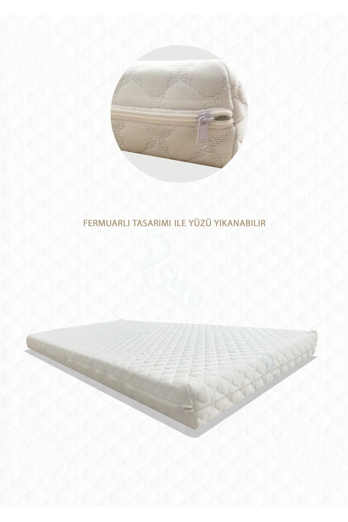 Kapaklı ve Çekmeceli Altın Ayak Detaylı Sallanır Karyola Olabilen Bebek Beşiği 60 X 120