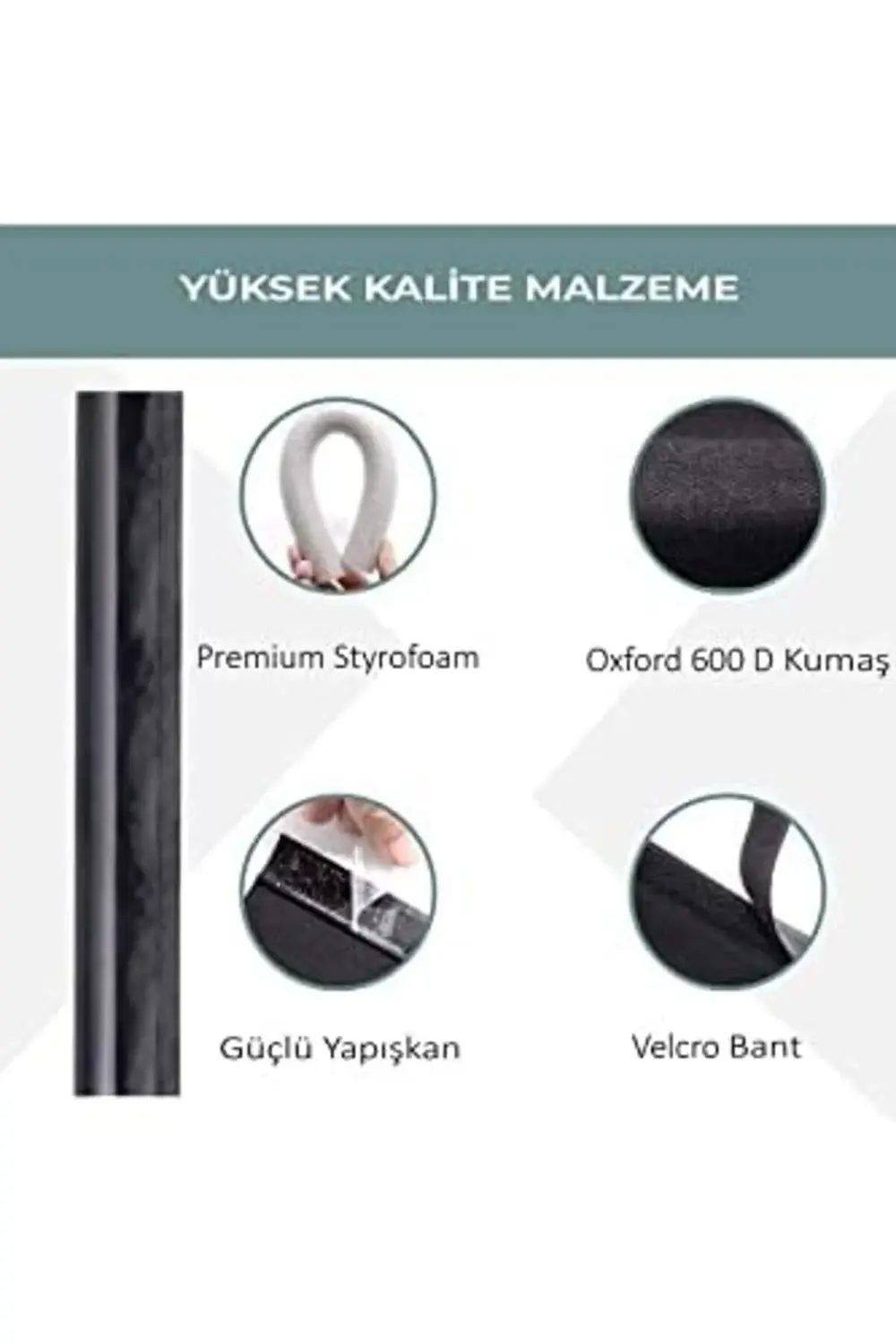 Kapı Altı Rüzgar Önleyici Isı Yalıtım Süngeri Eşik Altlığı Rüzgar
