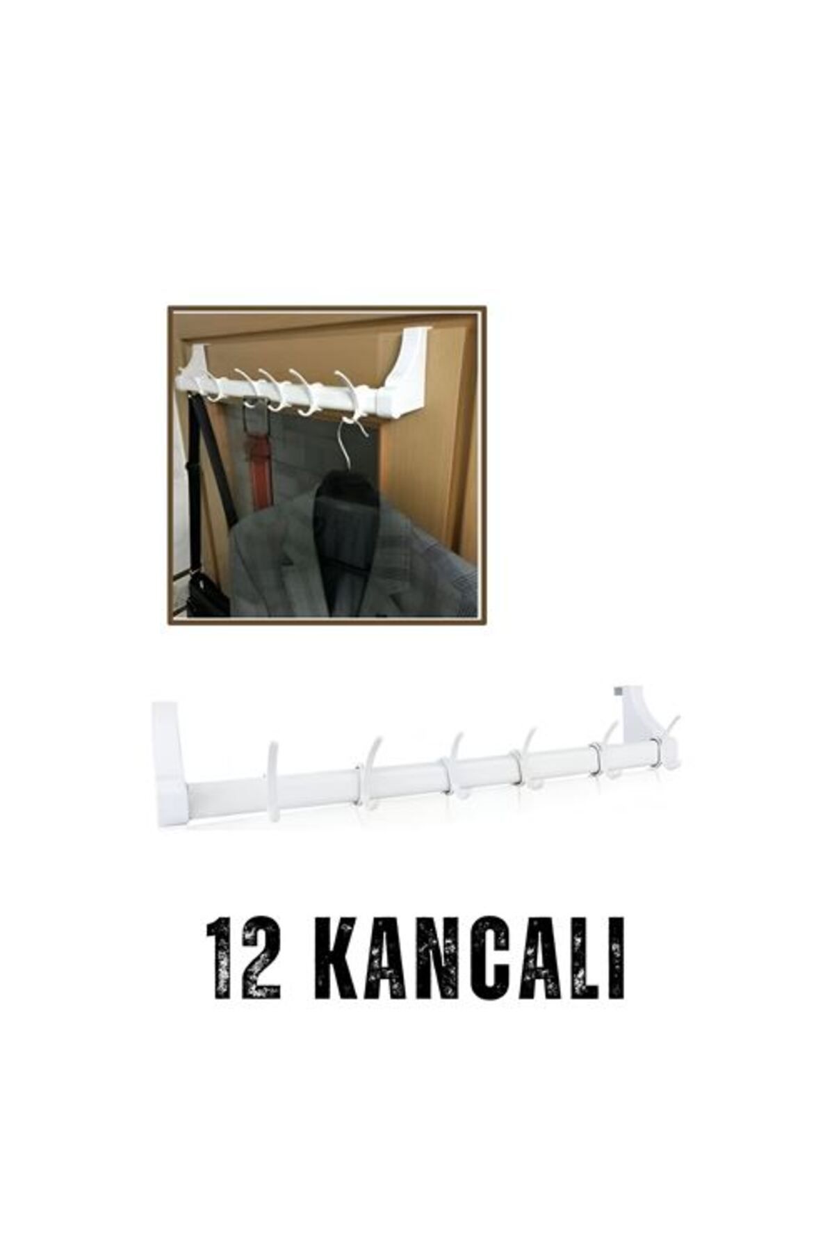 Modacar Kapi Arkasi Aski 12 Kancali Tüm Kapilara Uyumluluk