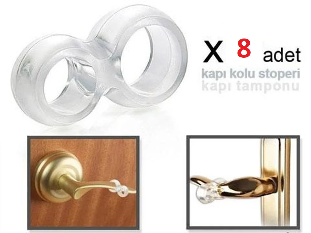 Kapı Kolu eri - Kapı Tamponu - 8 Adet