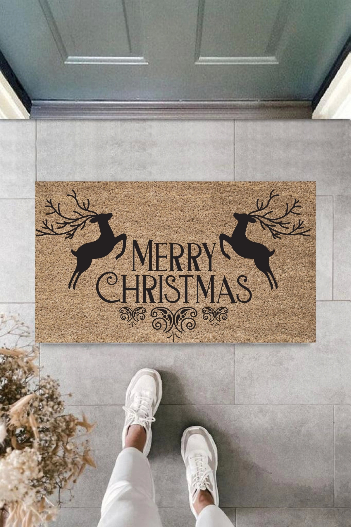 Skygo Kapi Önü Paspasi Yeni Yil 2025 Özel Tasarim Model 152