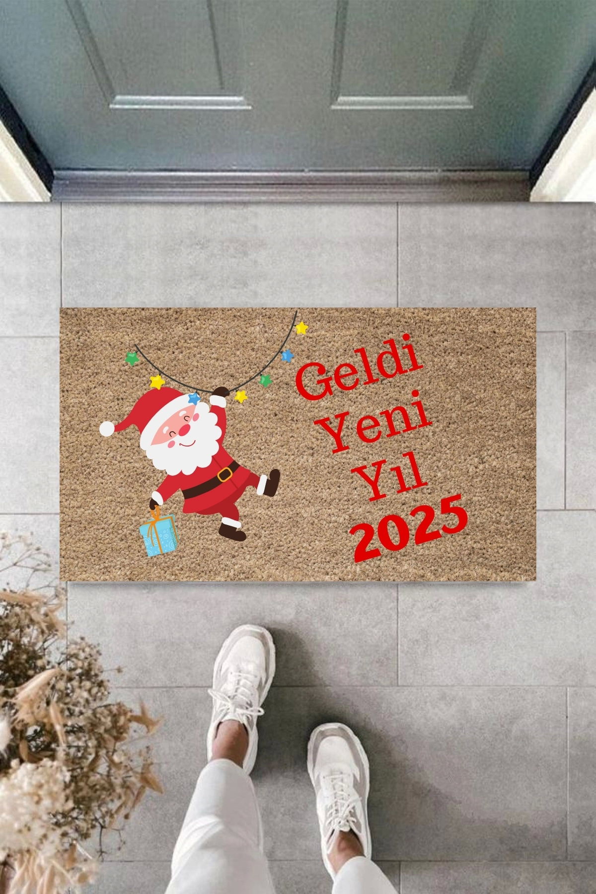 Mayamed Kapi Önü Paspasi Yeni Yil 2025 Özel Tasarim Model 65
