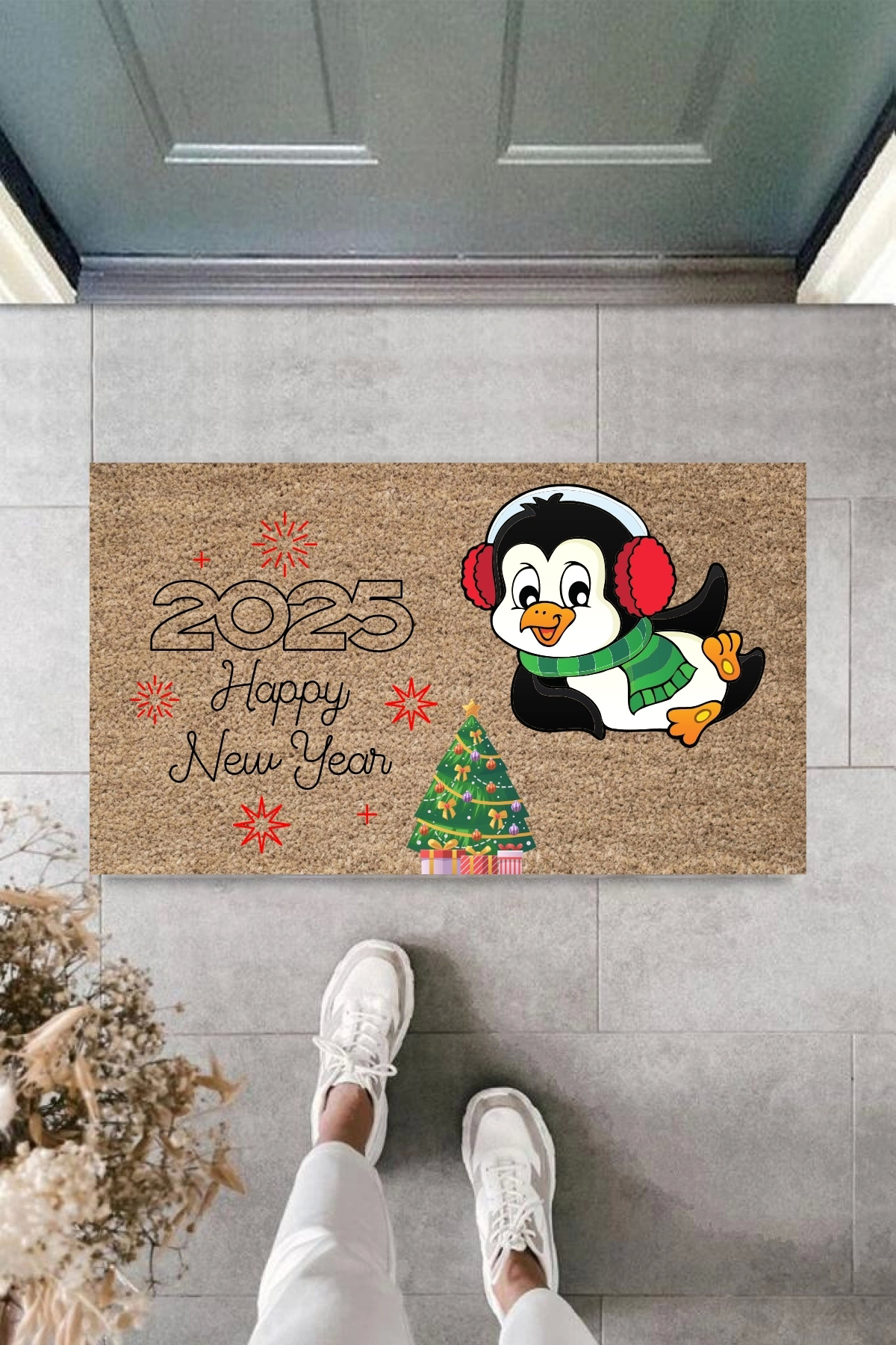 Storemax Kapi Önü Paspasi Yeni Yil 2025 Özel Tasarim Model 11