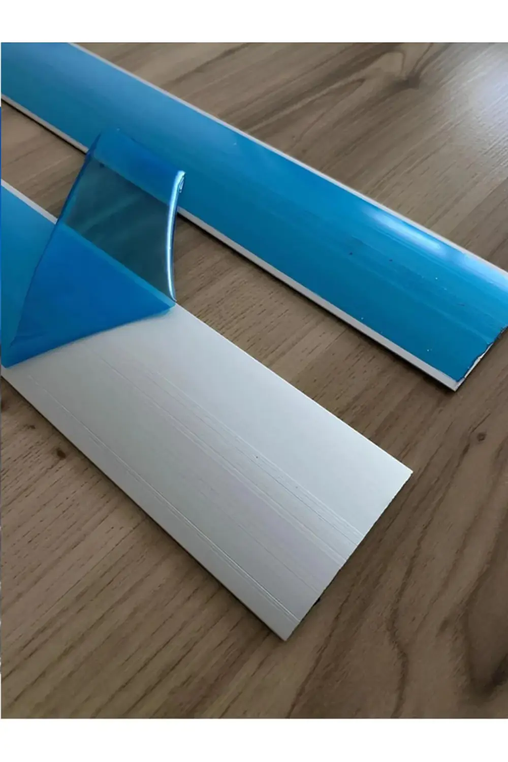 Kapı Parke Kapı Altı Çıtası 80 Cm Eşik Çıtası Alüminyum Gri, Altı