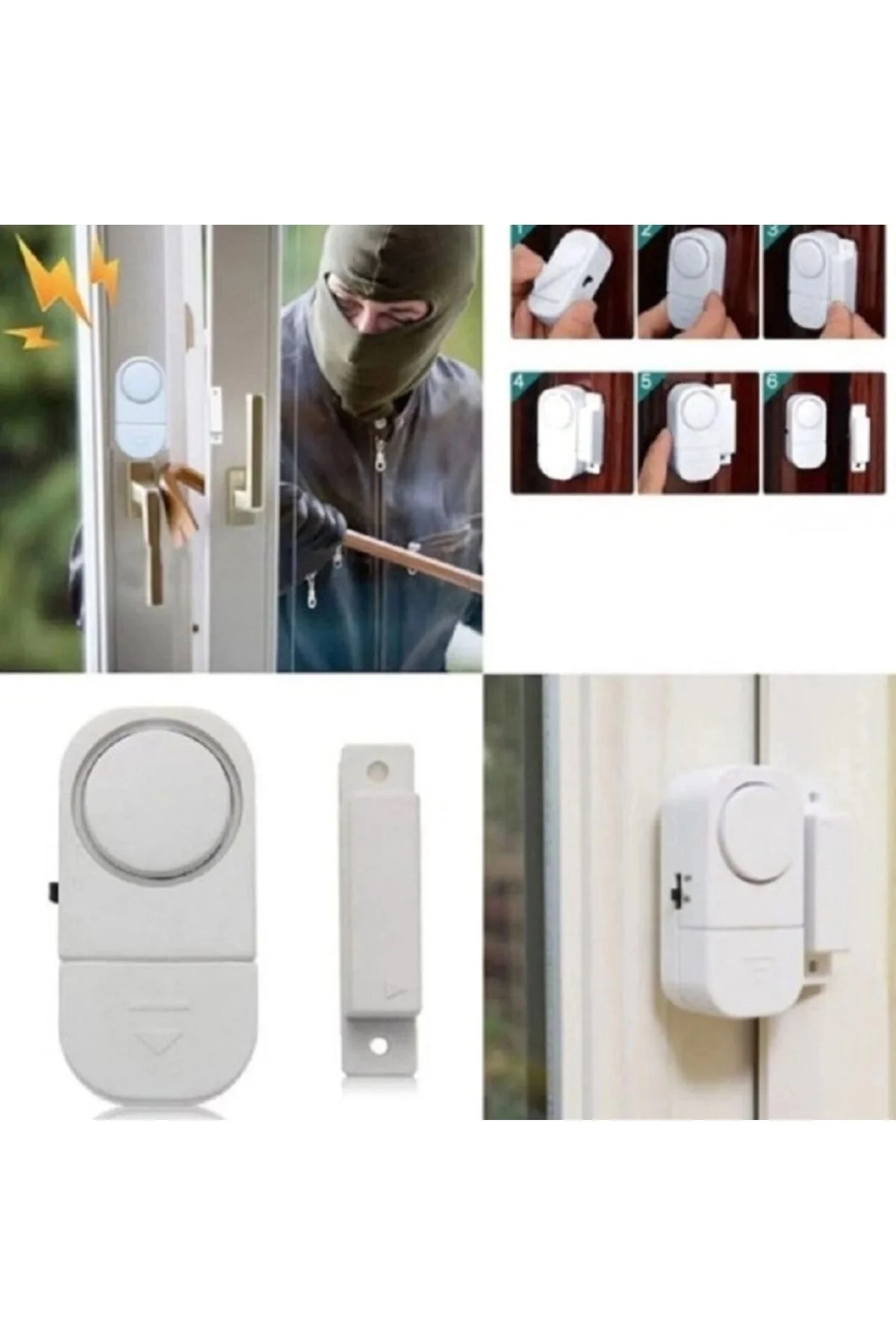 Kapı Pencere Alarmı Yüsek Uyarı Sesli - Lisinya