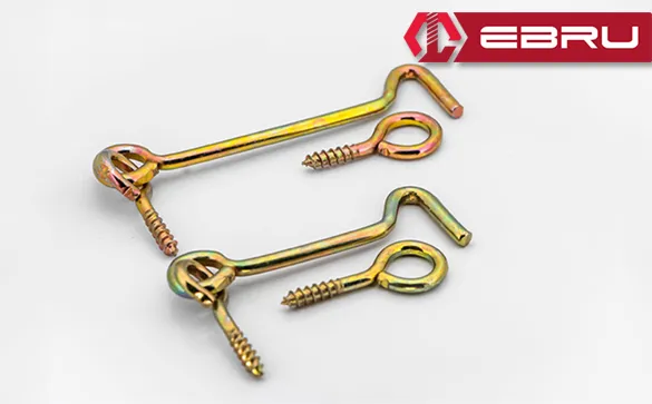 Just Cheap Store , Kapı Pencere Halkalı Çengel, Kanca Kilit 120 - 5 Adet