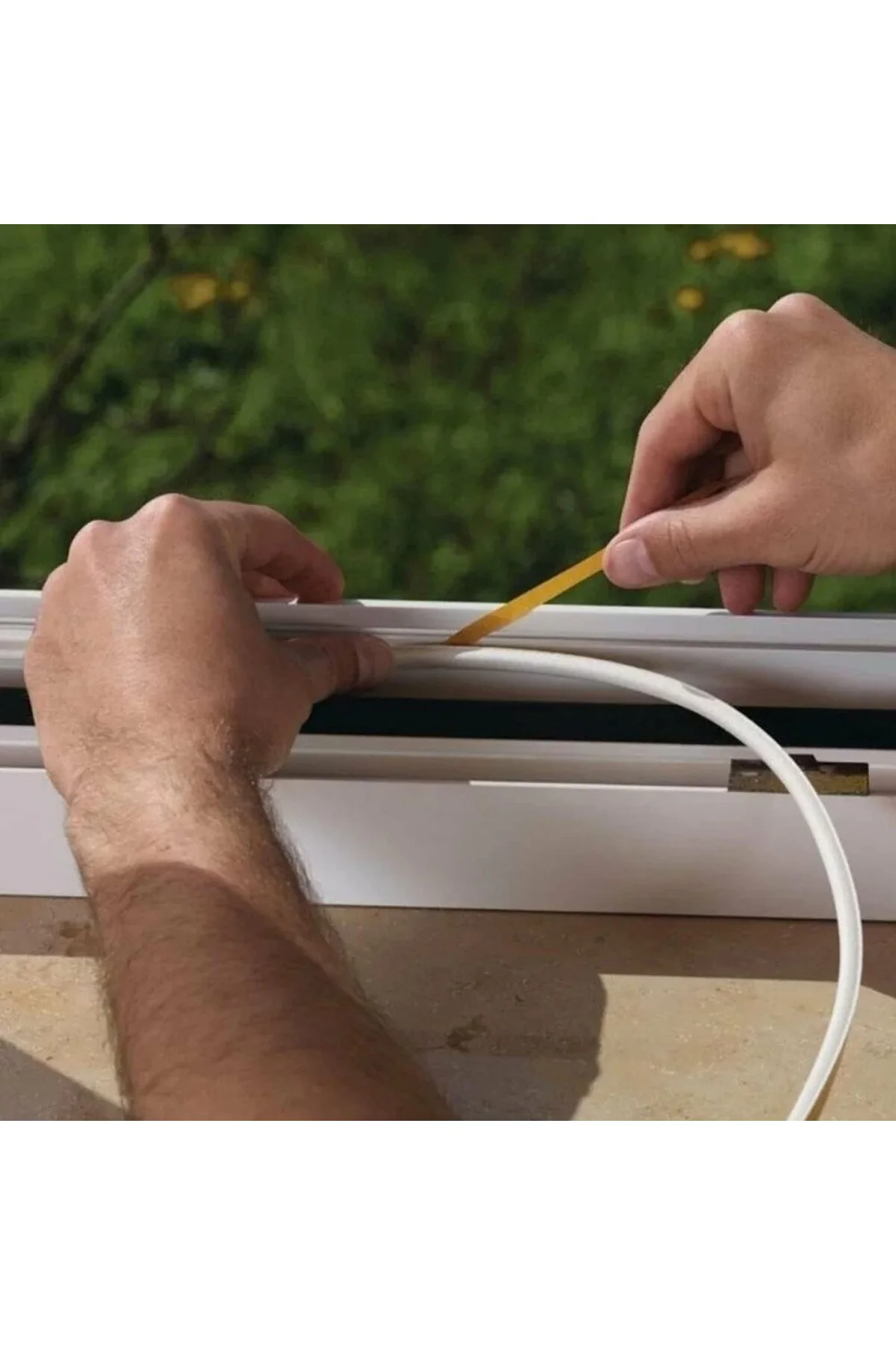 Kapı ve Pencere Fitili – 2,80 m x 2 (Toplam 5,6 m) Pimapen İzolasyon Bandı, Soğuk Ha