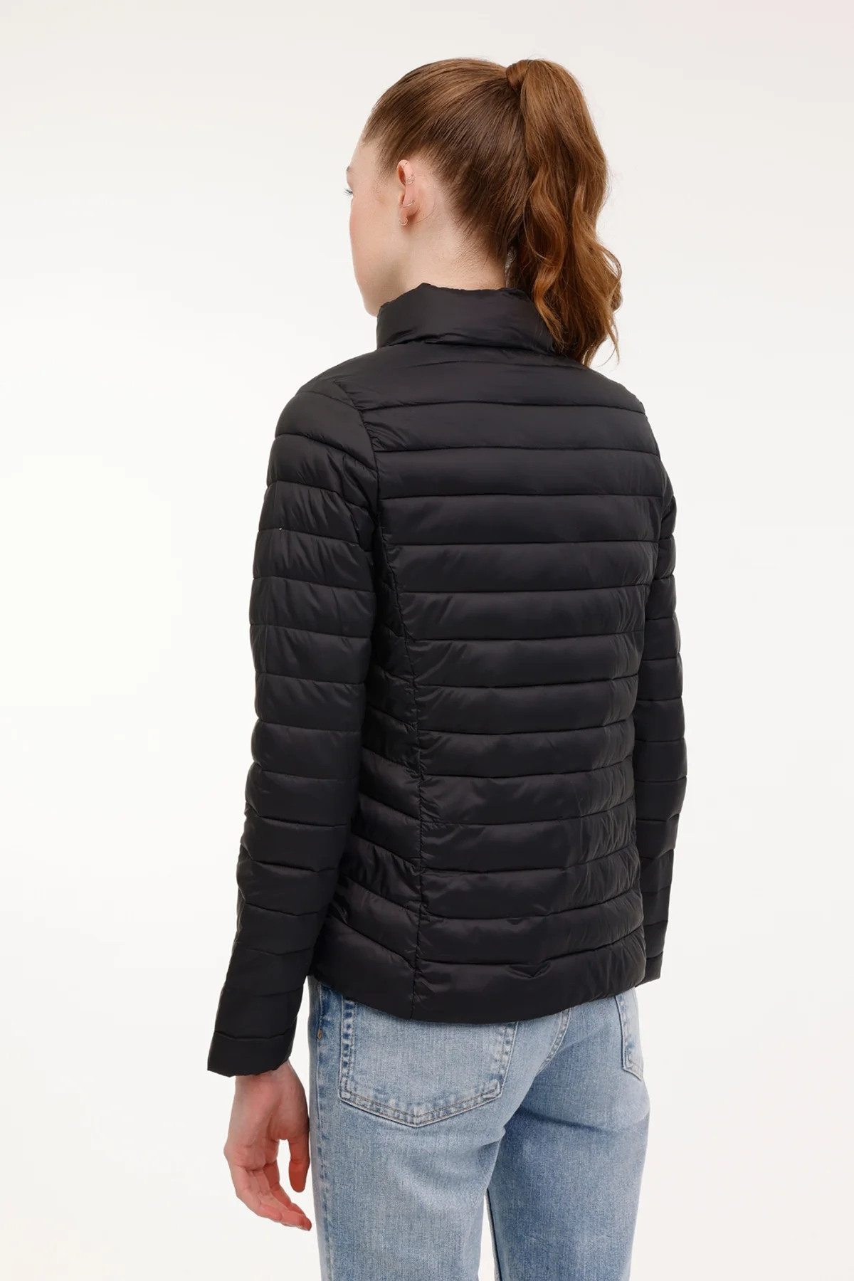 Kapitoneli Slim Fit Dik Yaka Şişme Mont  MONT 1SN28 4PR