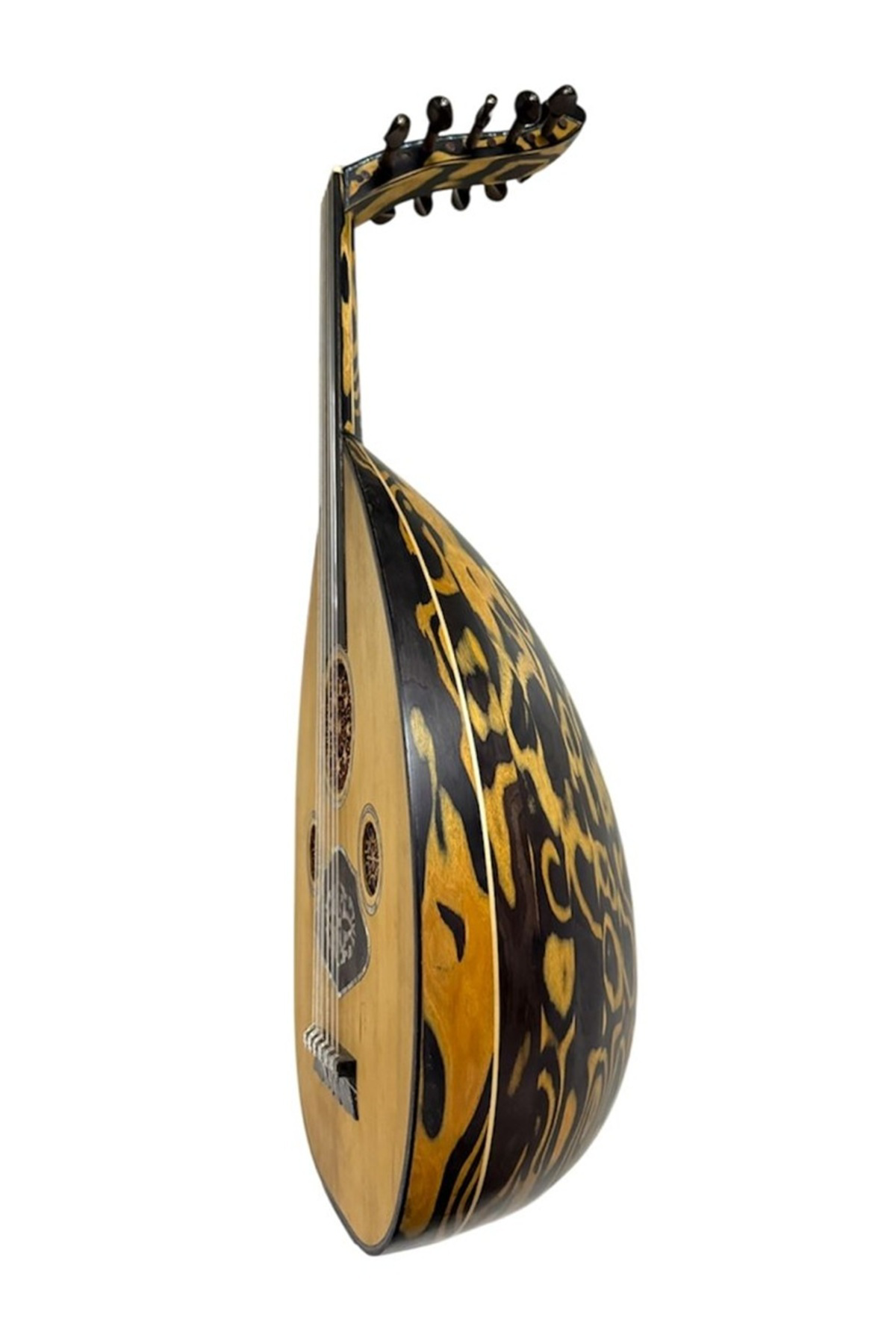 Kaplan Ağacı Tekne Profesyonel Ud Kanada Kapak – Set Halinde (Kıl