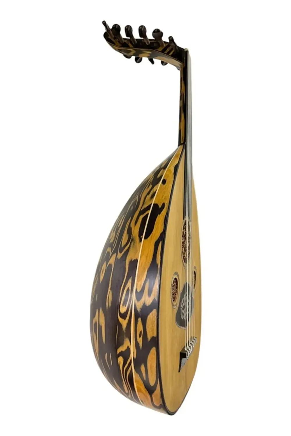 Kaplan Ağacı Tekne Profesyonel Ud Kanada Kapak – Set Halinde (Kıl