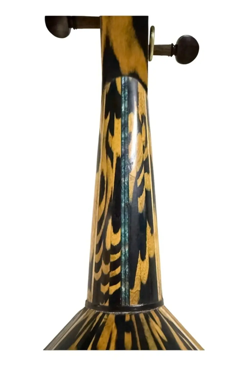 Kaplan Ağacı Tekne Profesyonel Ud Kanada Kapak – Set Halinde (Kıl