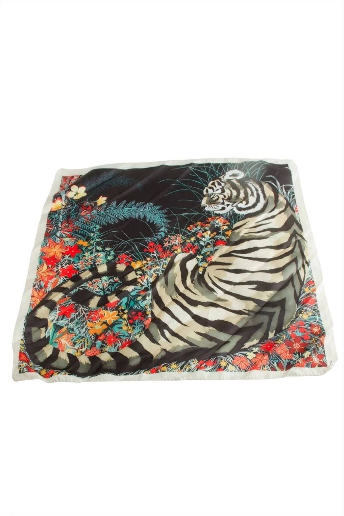 Kaplan Desenli Zr Saten Fular 50*50 cm Fiyatı, Yorumları ve Özellikleri