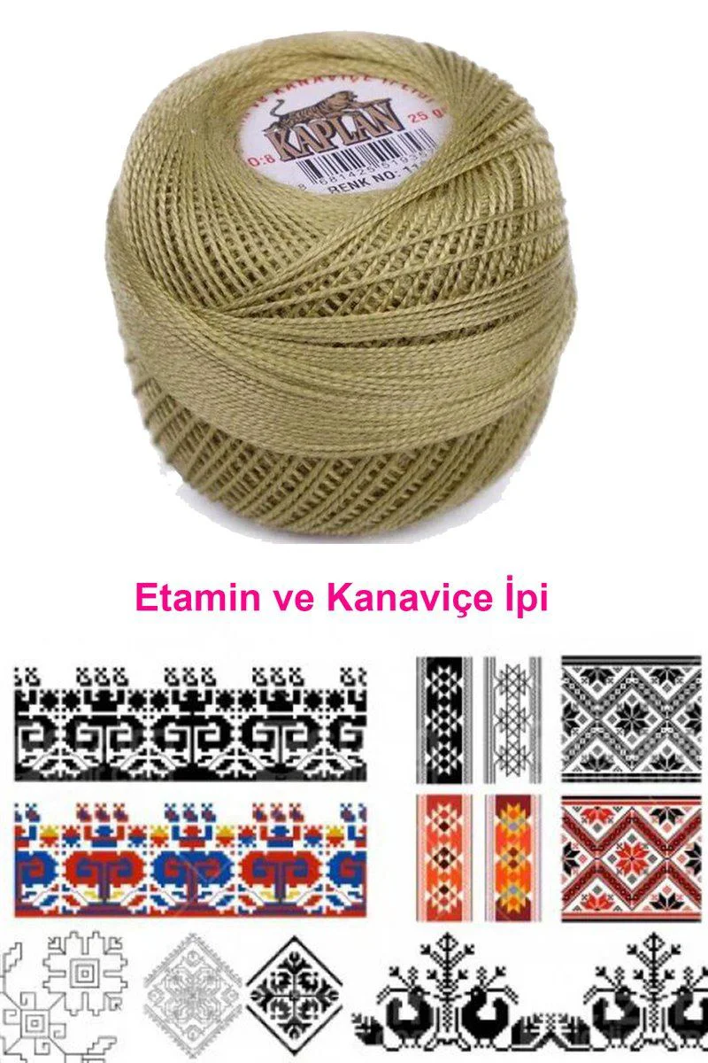 Kaplan Etamin İpi 8 Numara – 118 Royaleks Renk, Kanaviçe İpi Fiyatı, Yorumları ve Özellikleri