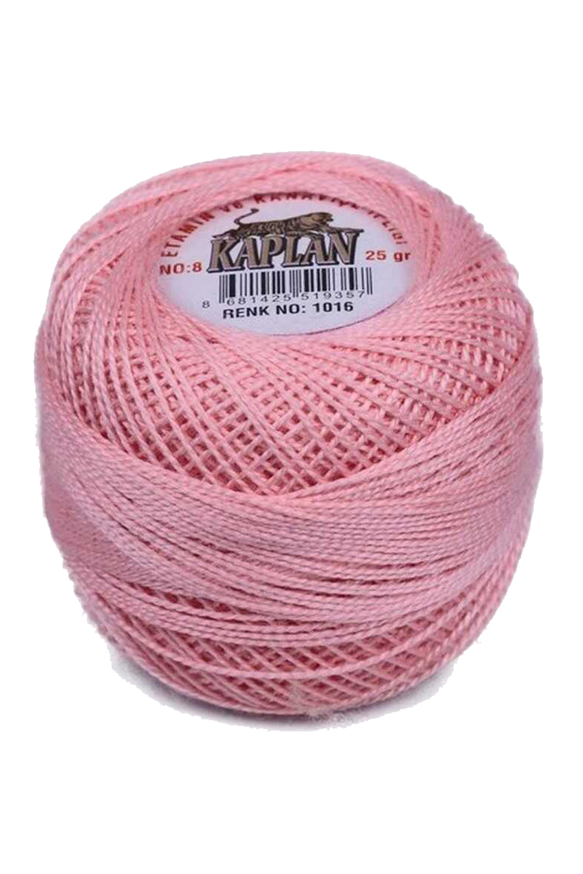 Kaplan Etamin Ve Kanaviçe İpi 8 No Kod/Renk: 1016 -